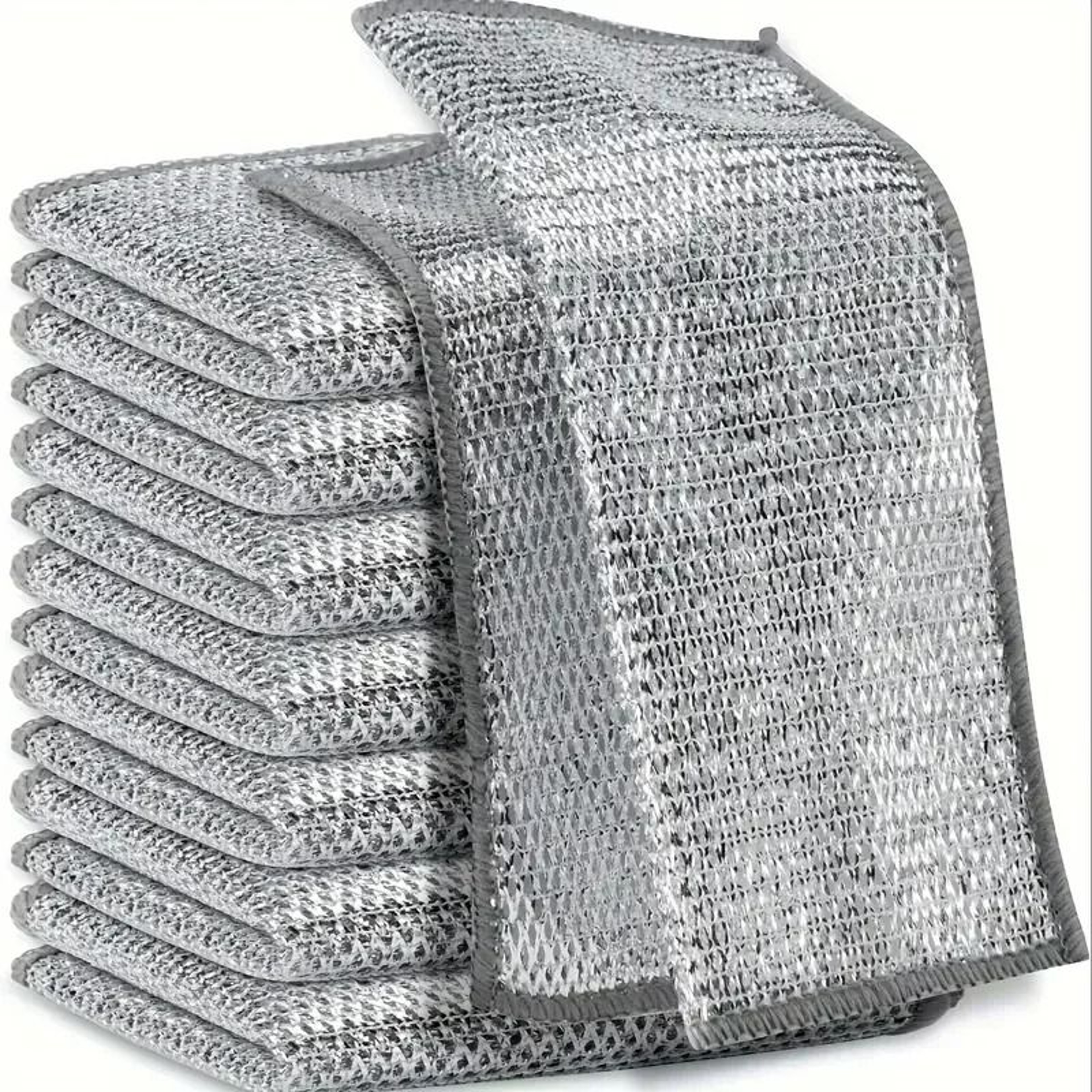Double Sided Magic Cleaning Cloth For Kitchen Pots And Dishes 1