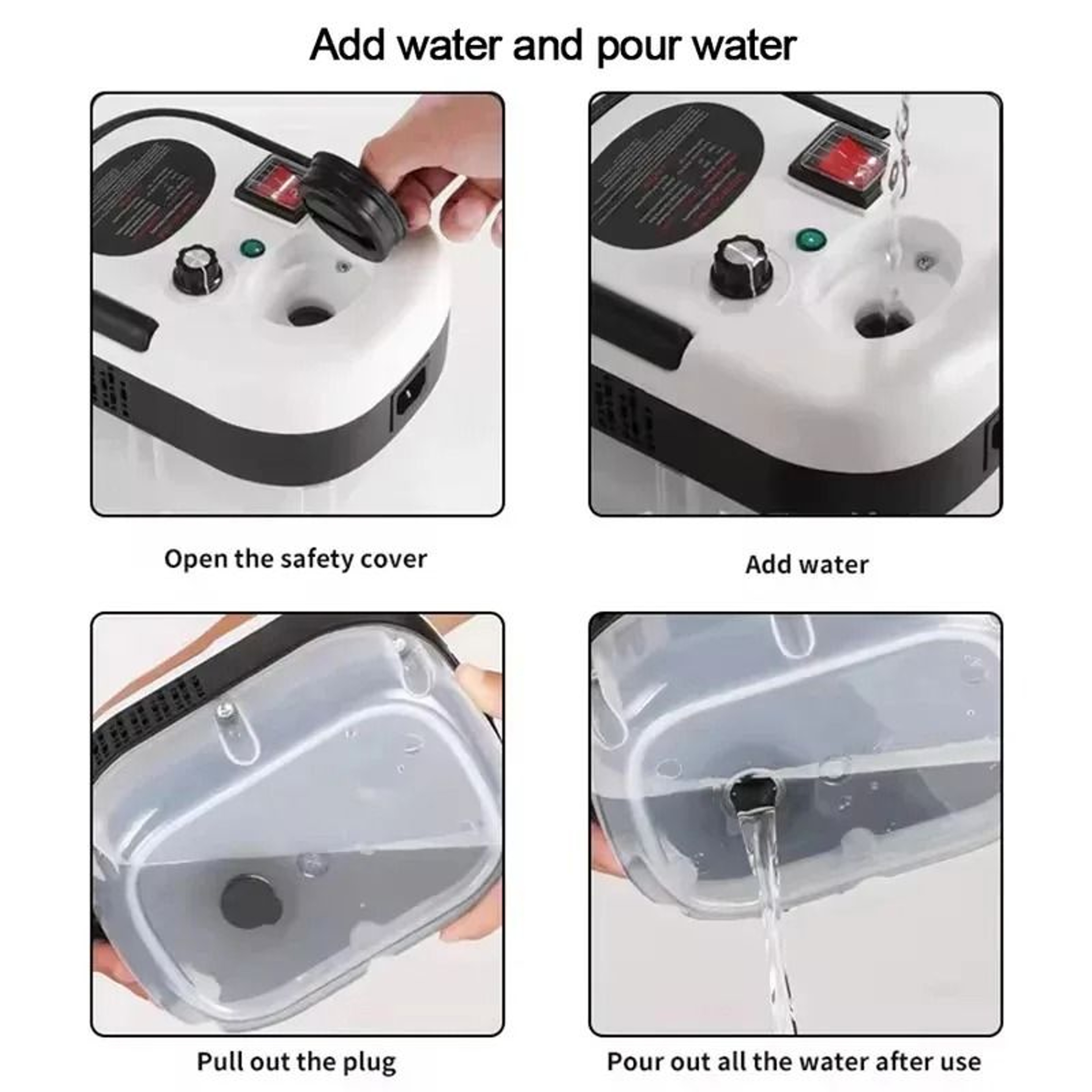 Portable Handheld Steam Cleaner High Temperature Cleaning Machine 3