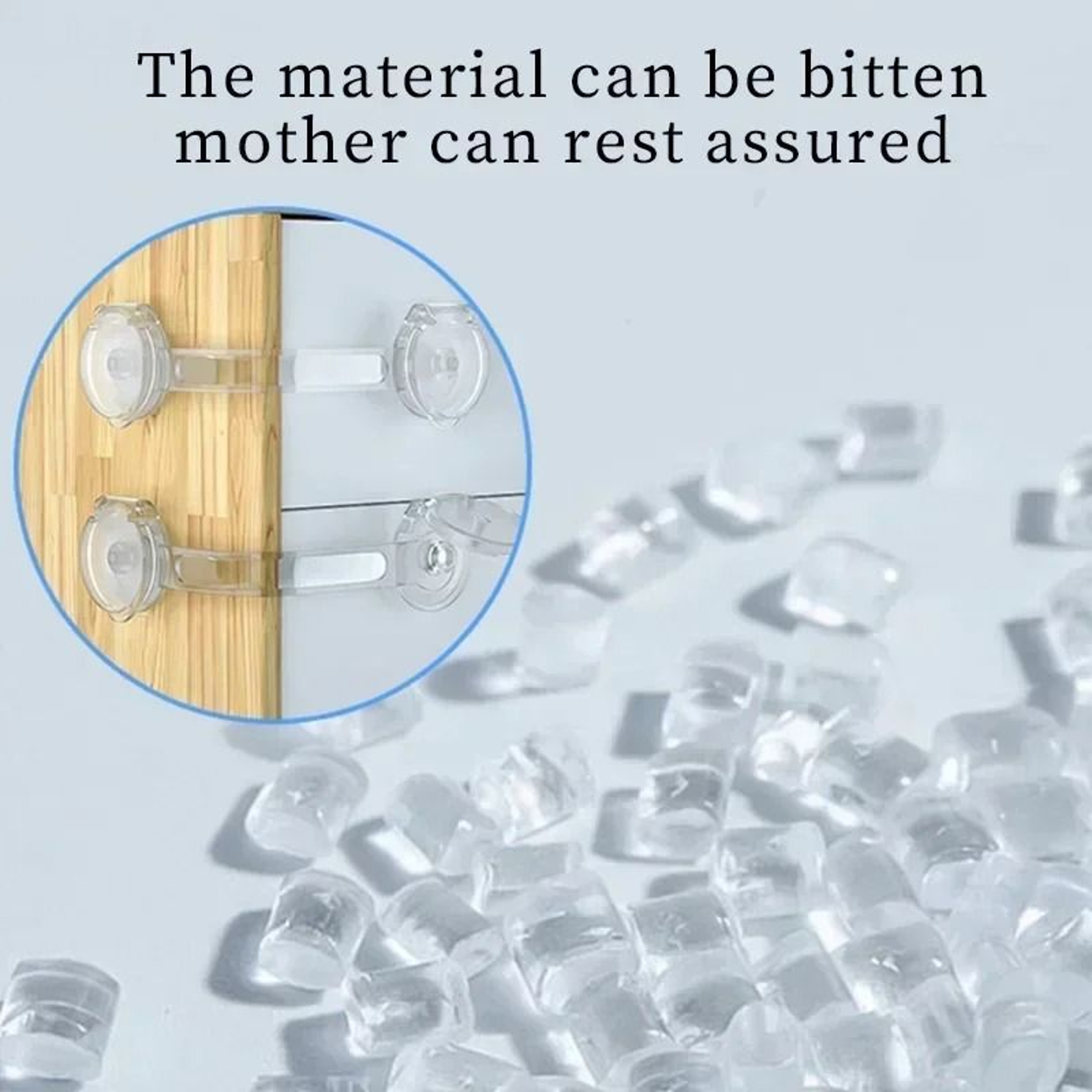 Child Safety Cabinet And Drawer Lock Set 4