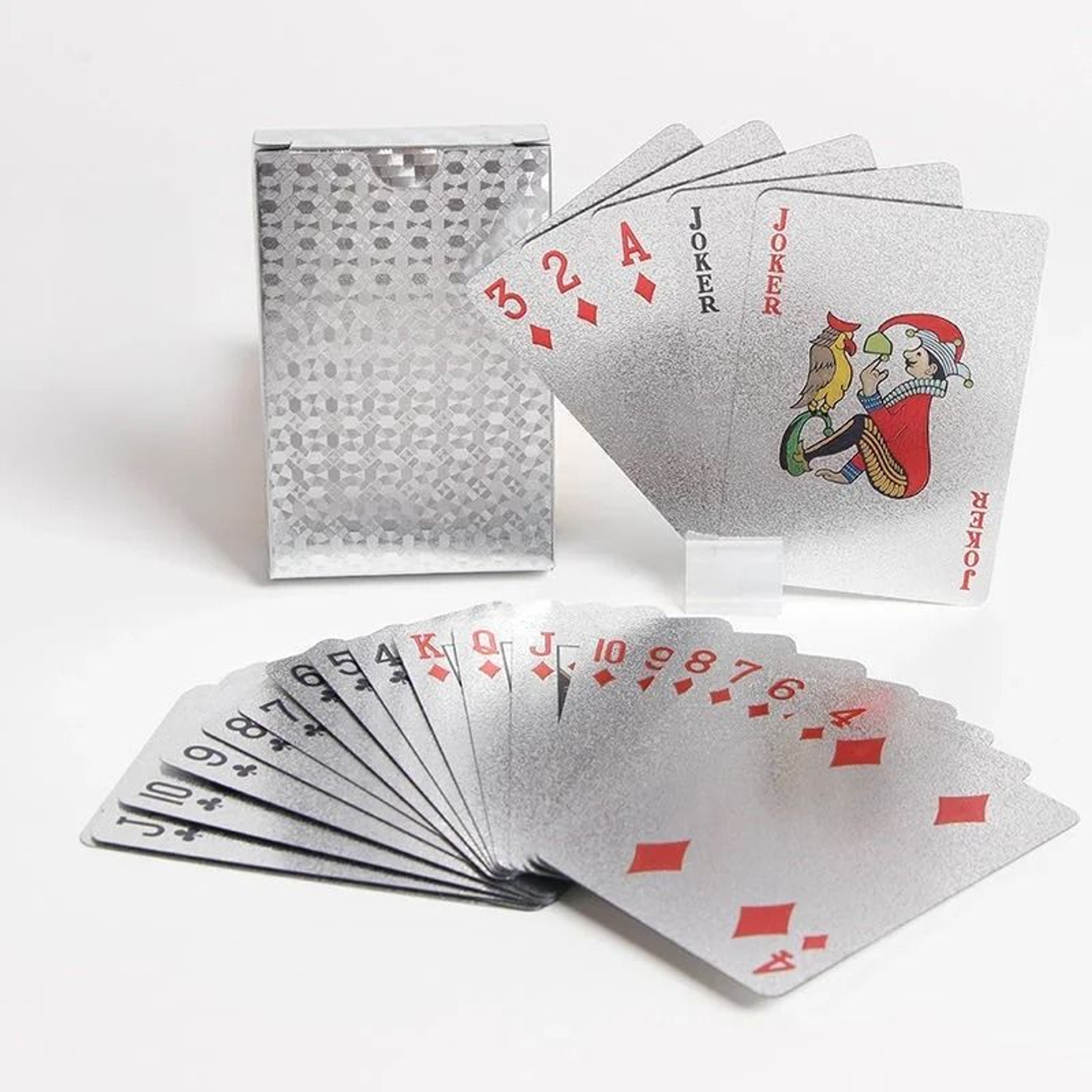 Black Gold Waterproof Playing Cards Poker Set 12
