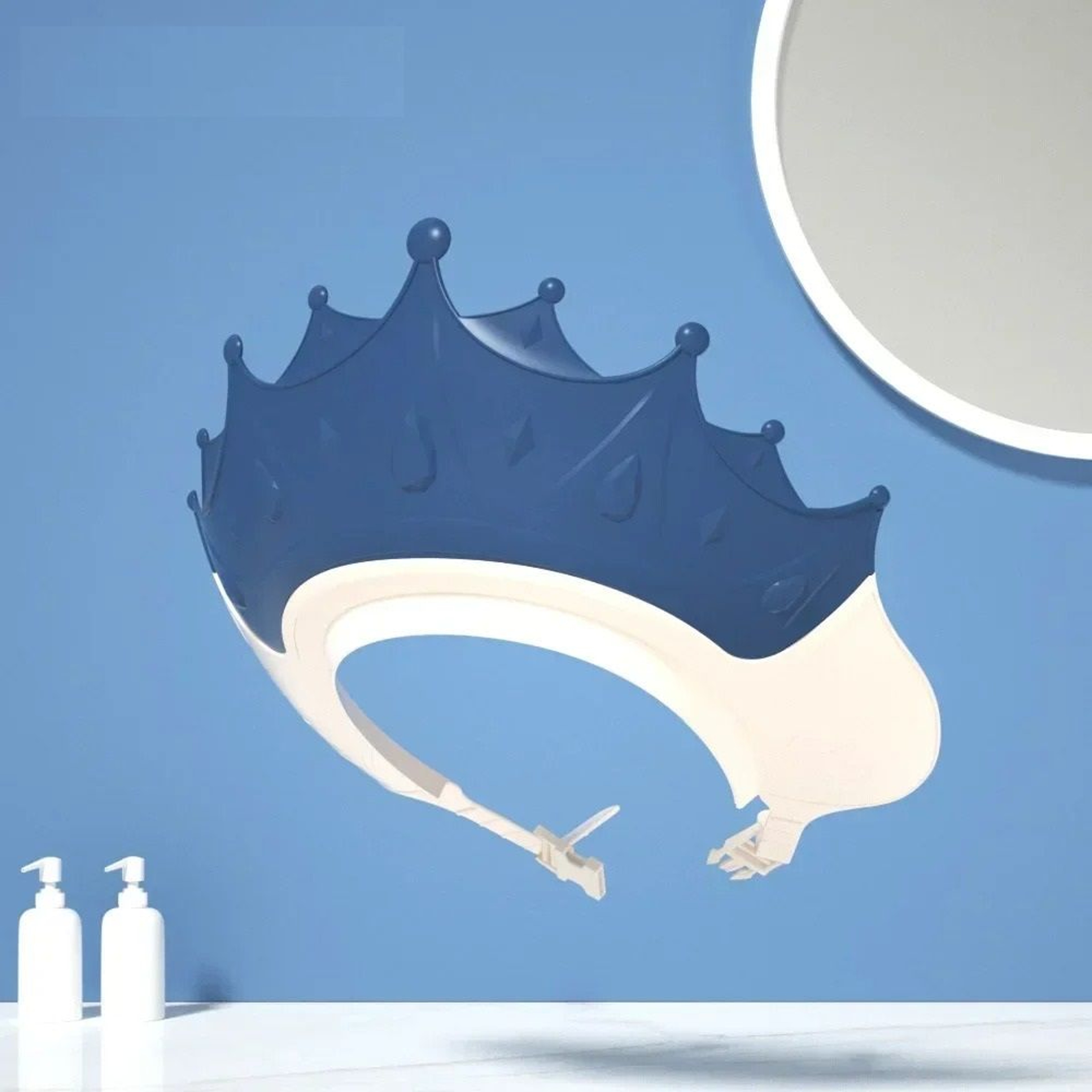 Adjustable Baby Shampoo Shower Cap For Kids 7