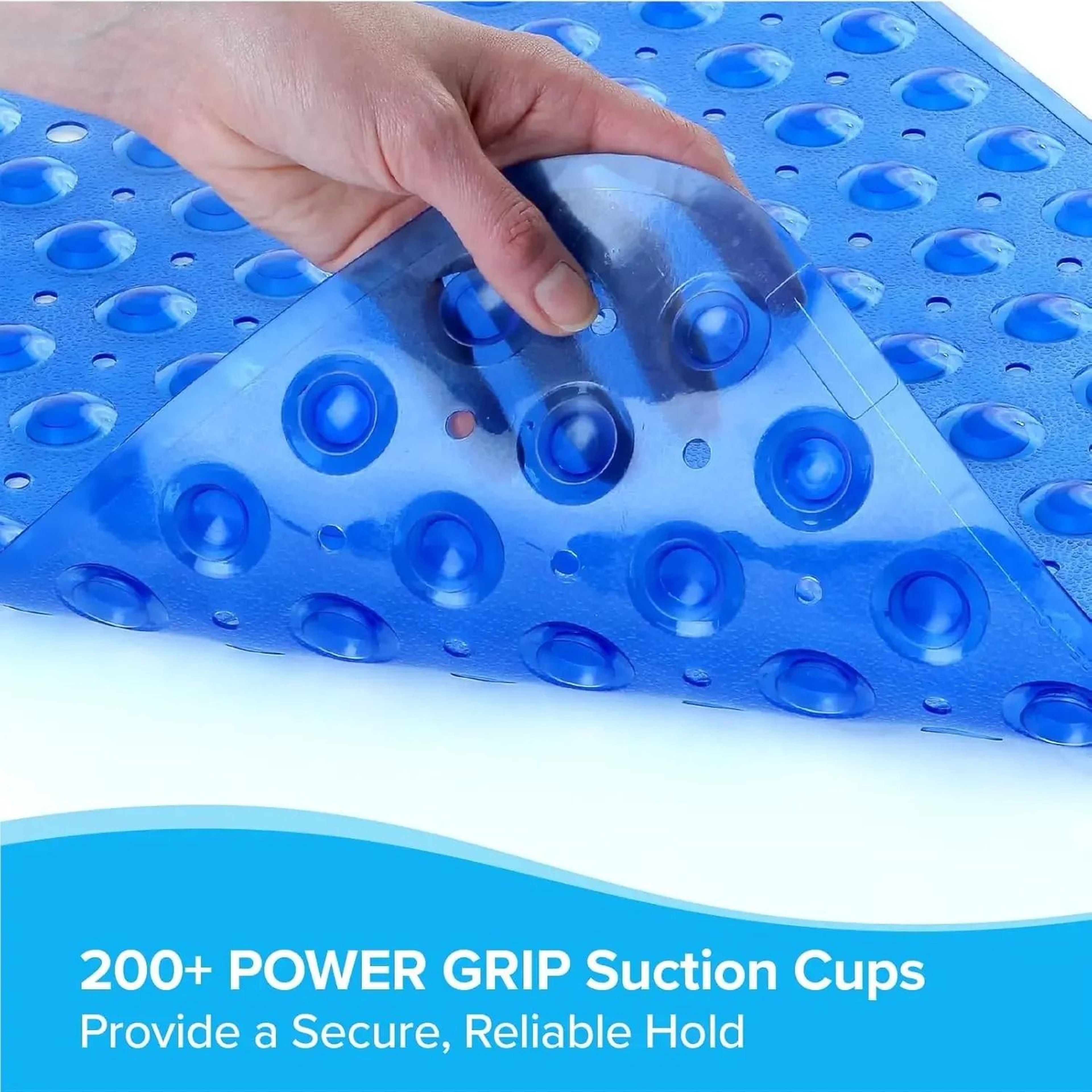 Non Slip PVC Bathtub Mat With Suction Cups 5