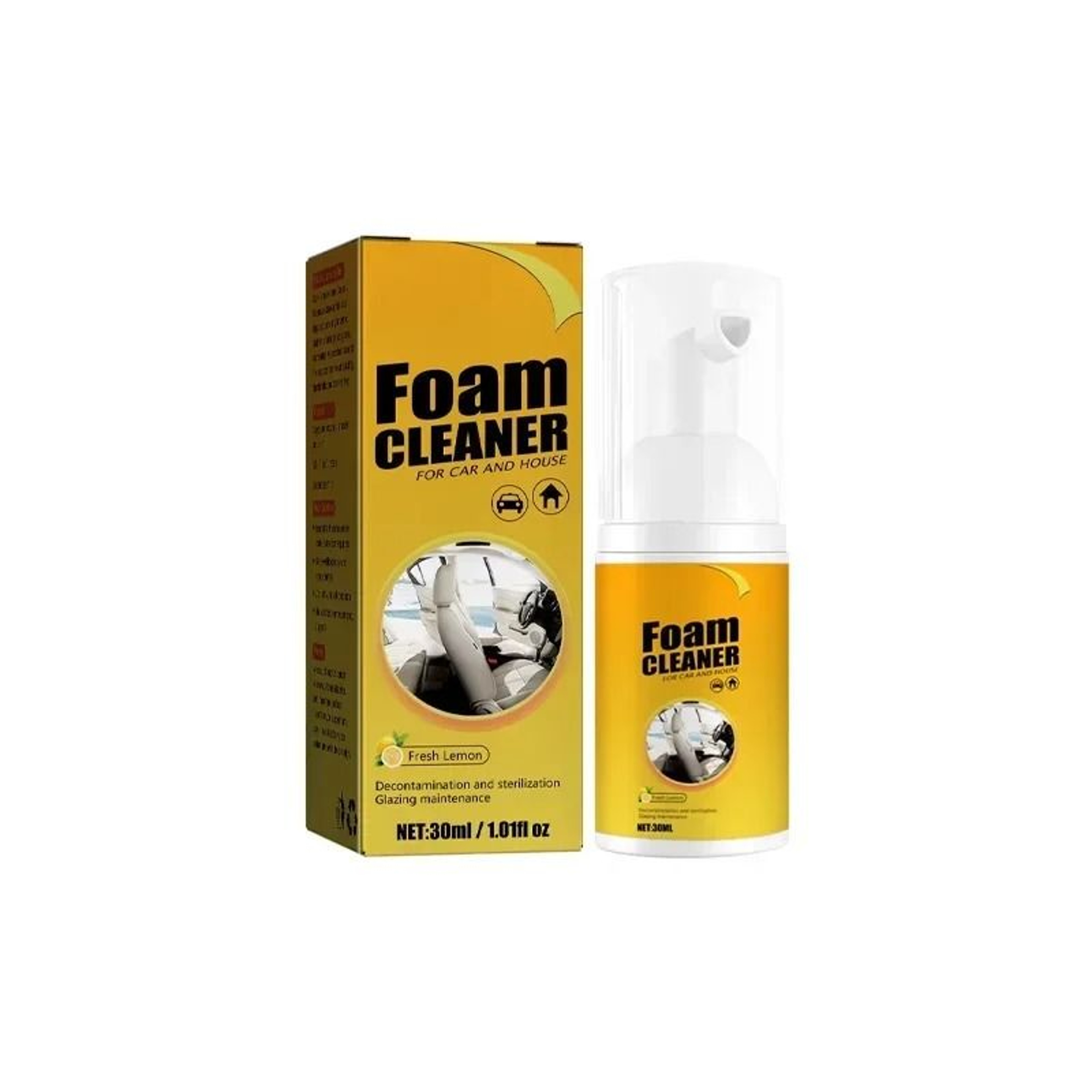 Deep Clean Multi Surface Automobile Foam Rinse 6