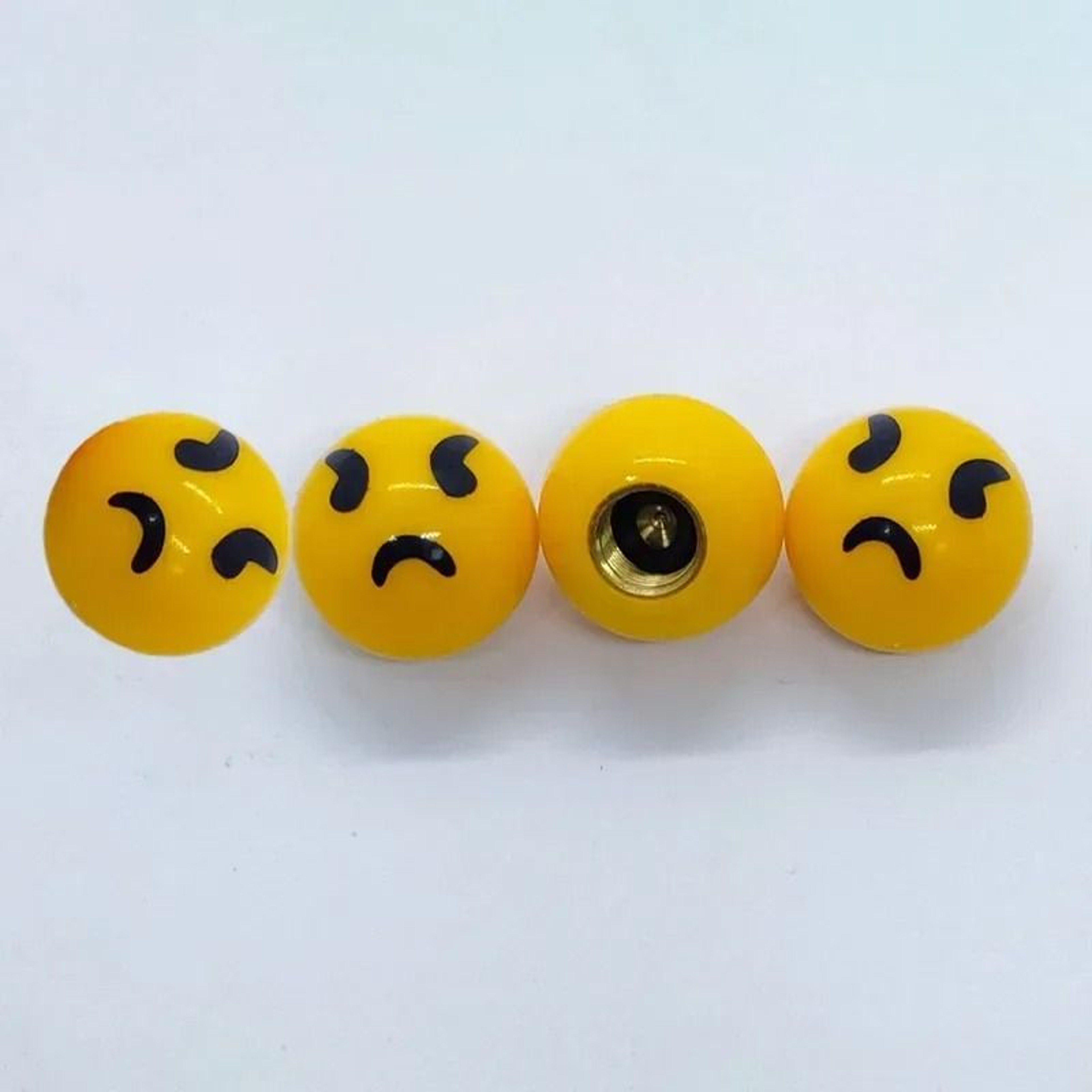 Universal Emoticon Air Stem Airtight Caps 18