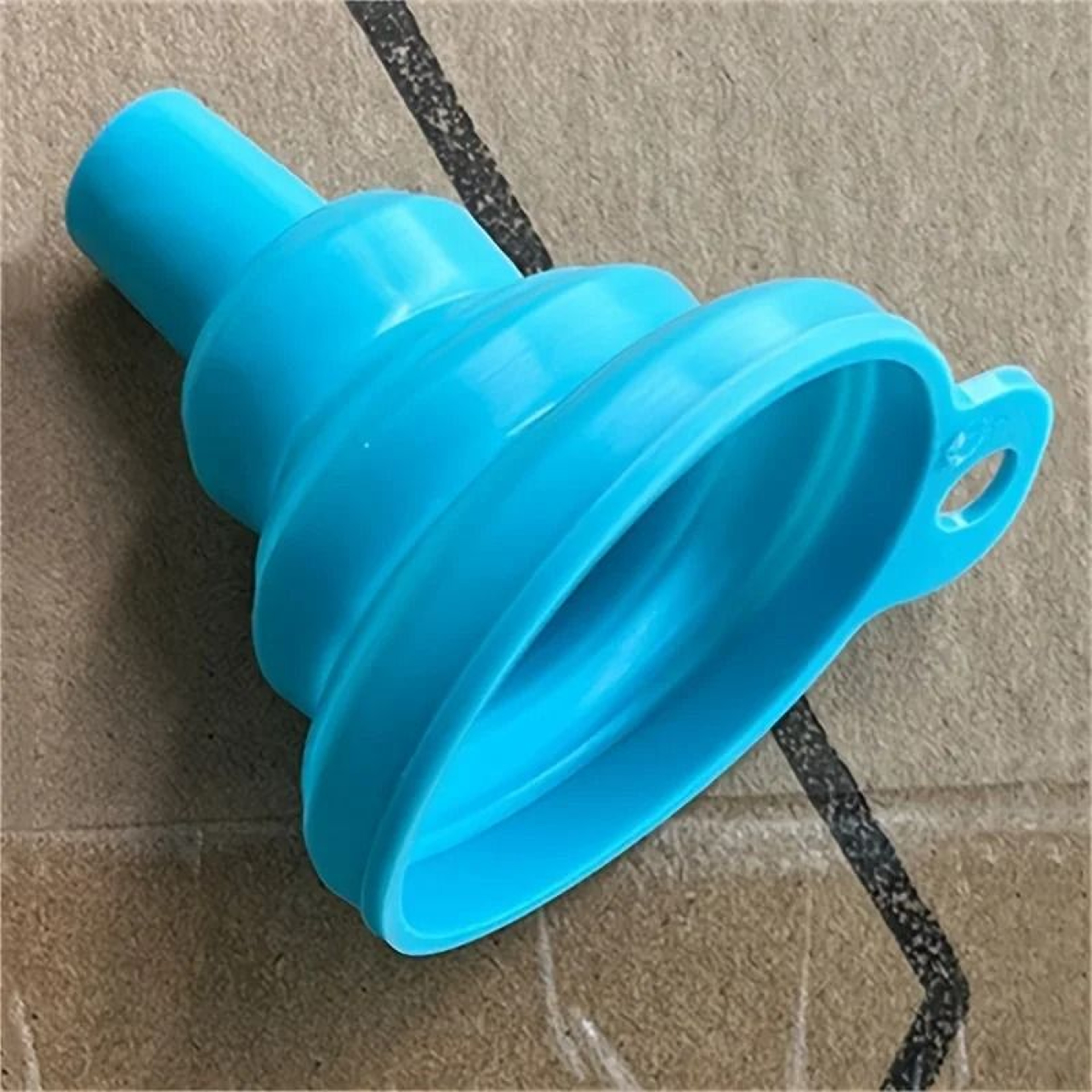 Collapsible Silicone Mini Funnel For Kitchen Cooking And Car Fluid Refilling 5