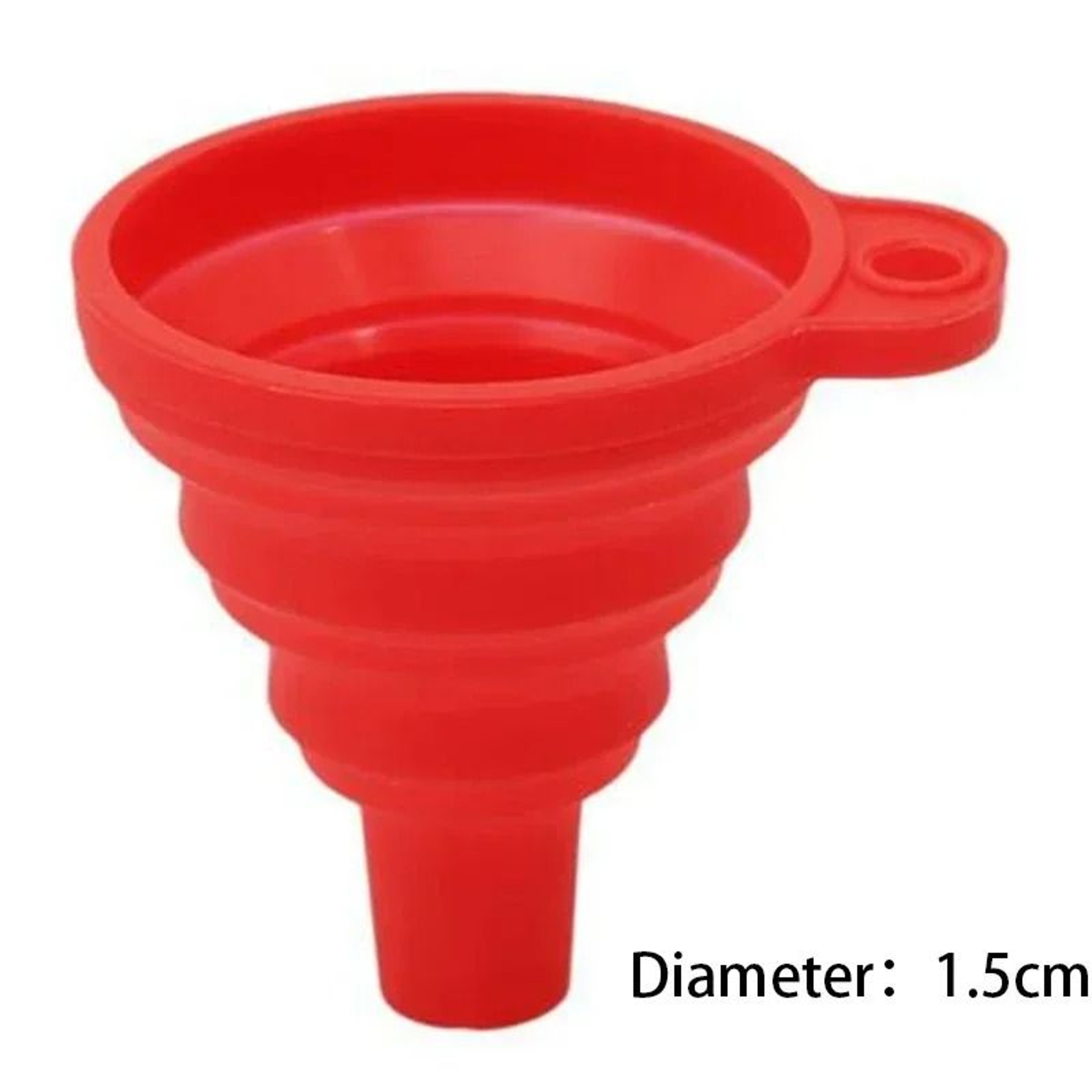Collapsible Silicone Mini Funnel For Kitchen Cooking And Car Fluid Refilling 6