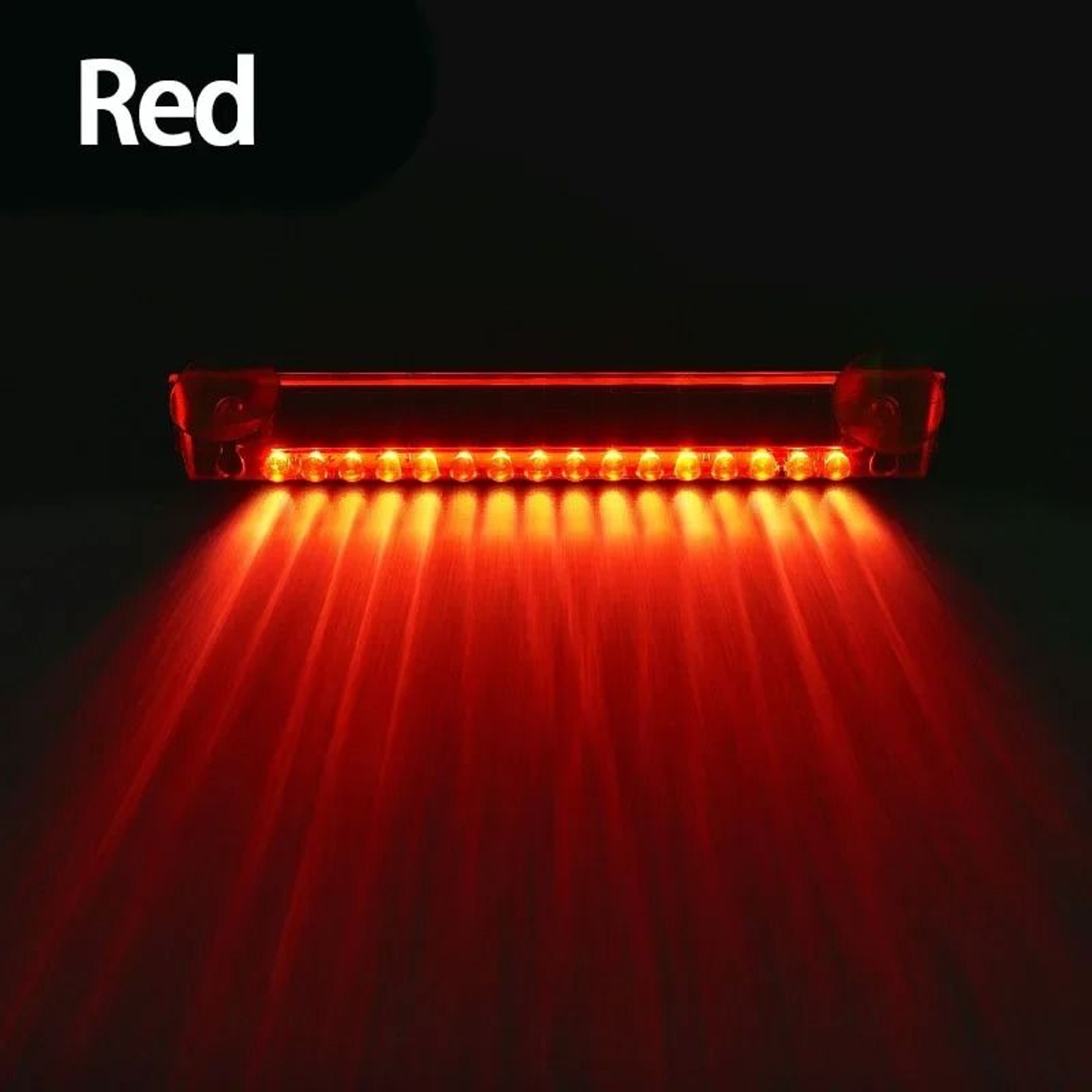 16 LED Solar Powered Car Security Warning Strobe Light Anti Theft Flashing Alarm 8