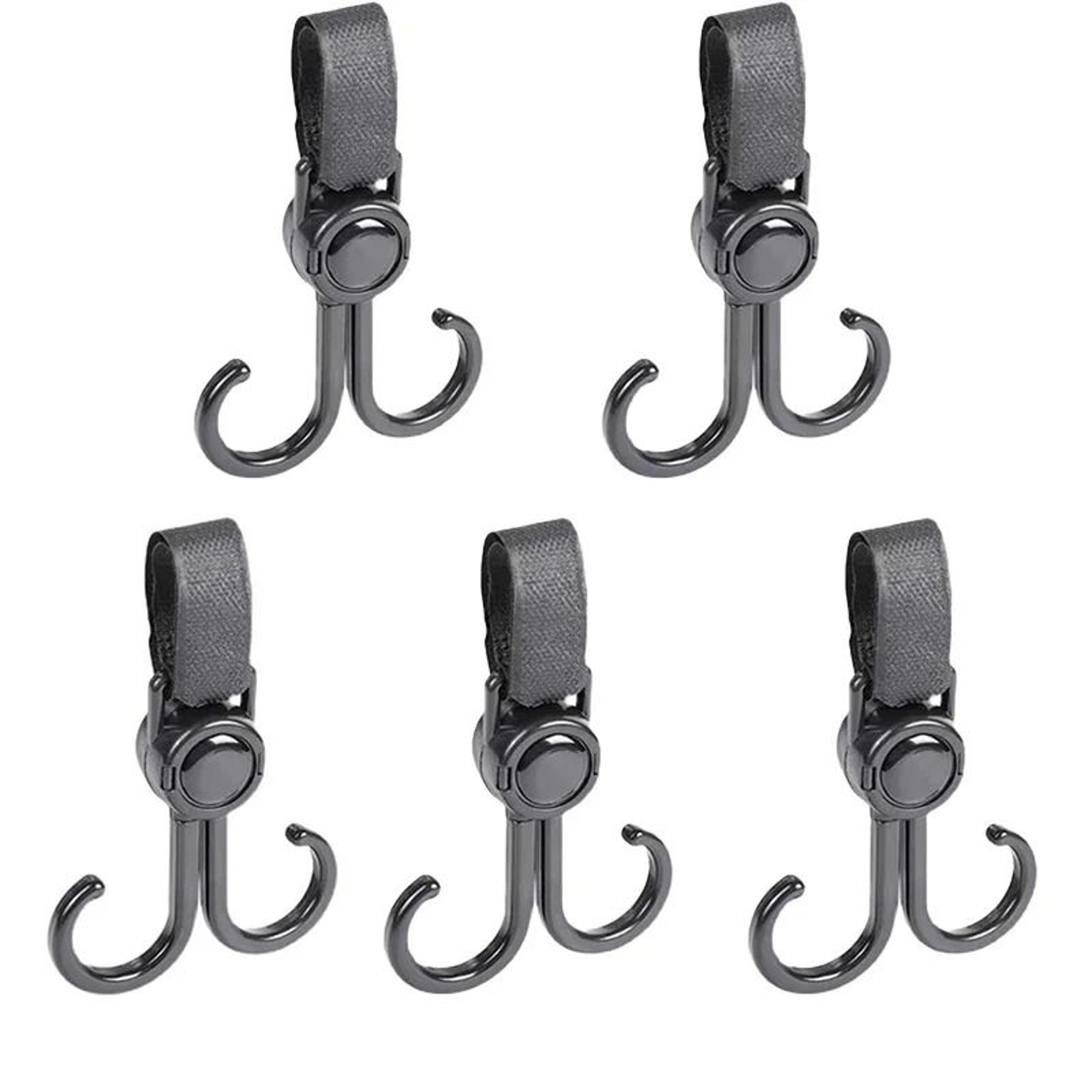 Heavy Duty Multi Purpose Handlebar Hook For Motorcycles Strollers And Scooters 8
