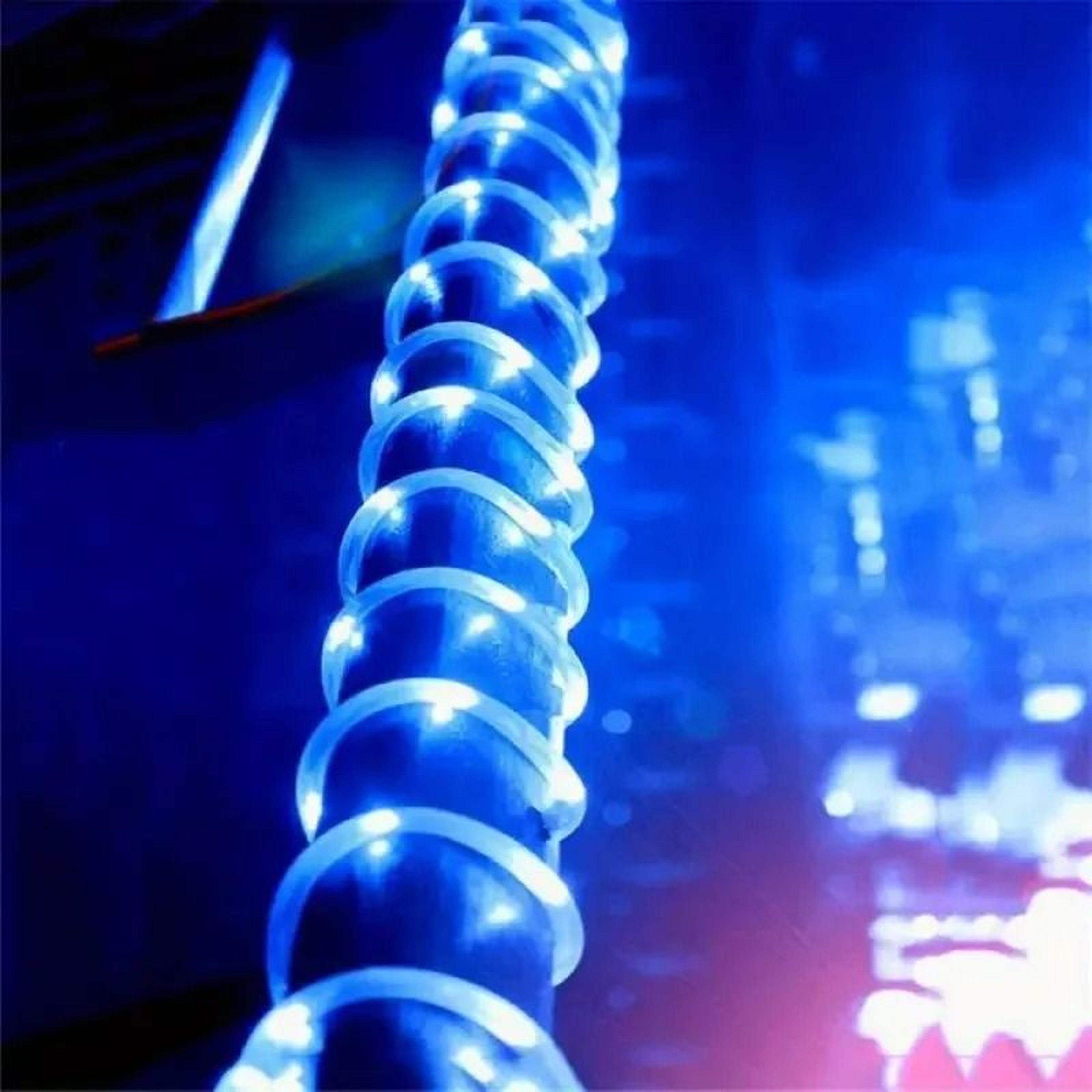 Solar LED Rope Lights Waterproof Outdoor String Lights With 8 Lighting Modes 7