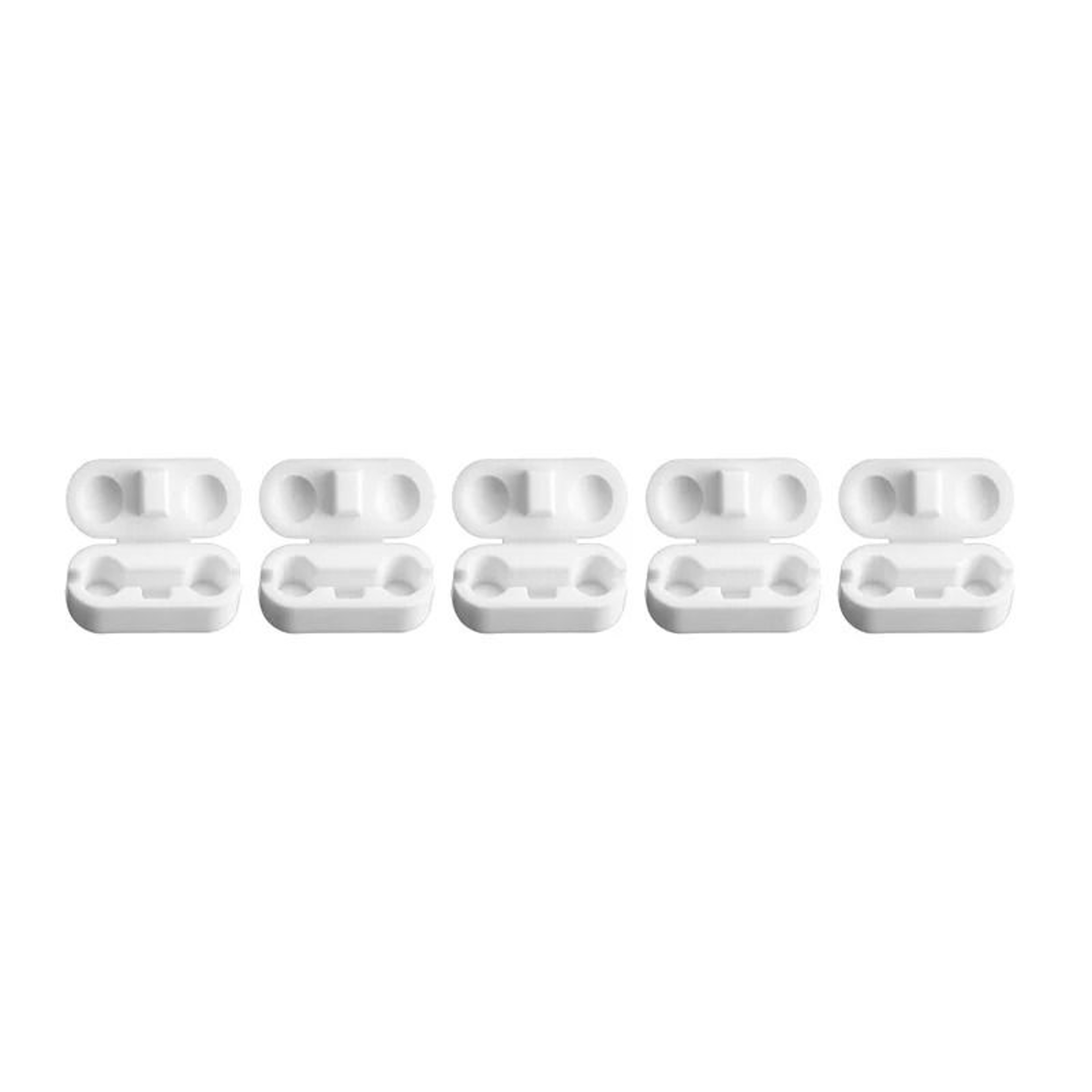 10PCS Roller Blind Pull Cord Chain Connectors Plastic Curtain Chain Joiners Replacement Clips 0