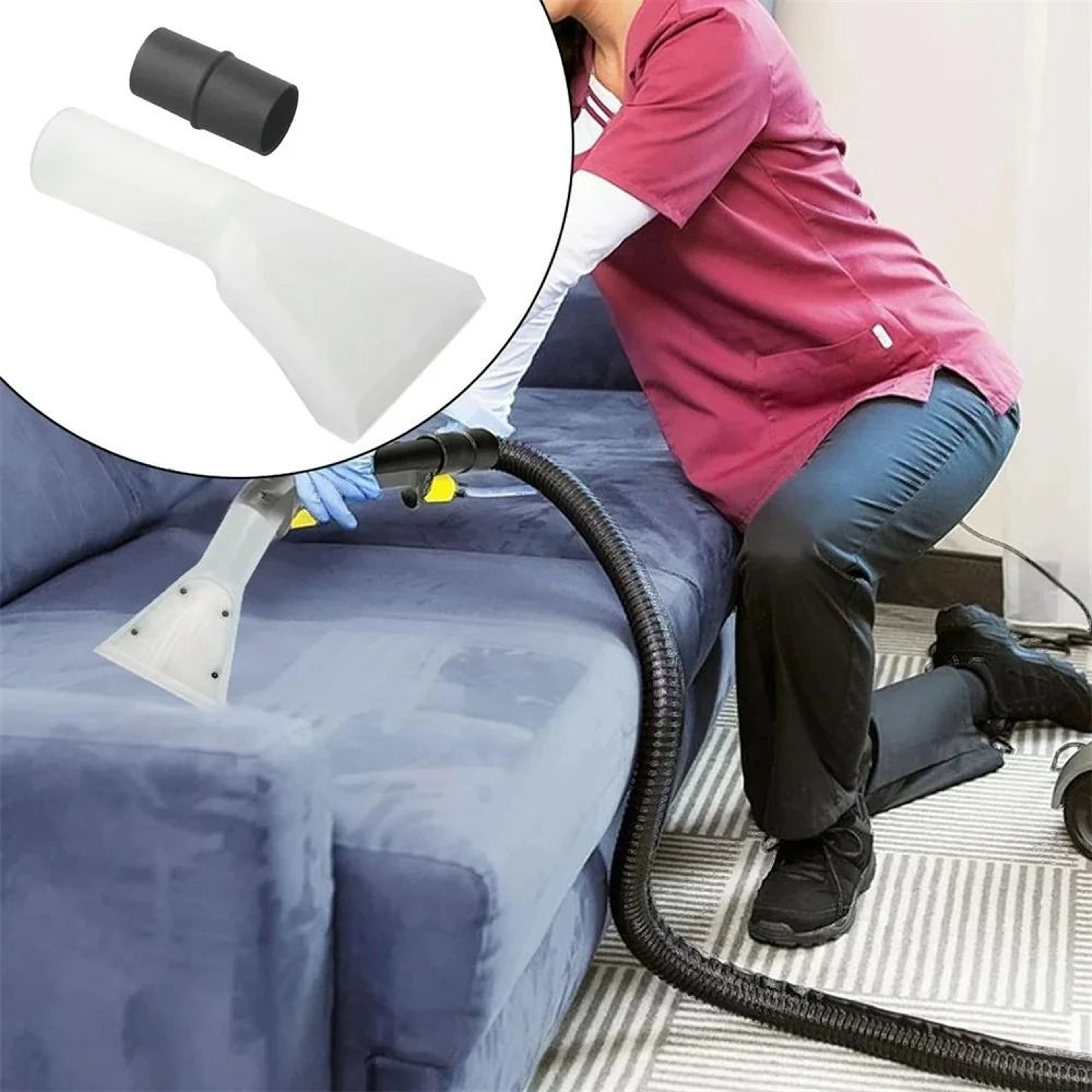 Vacuum Extractor Upholstery Nozzle For Carpet Sofa  Auto Detailing 1