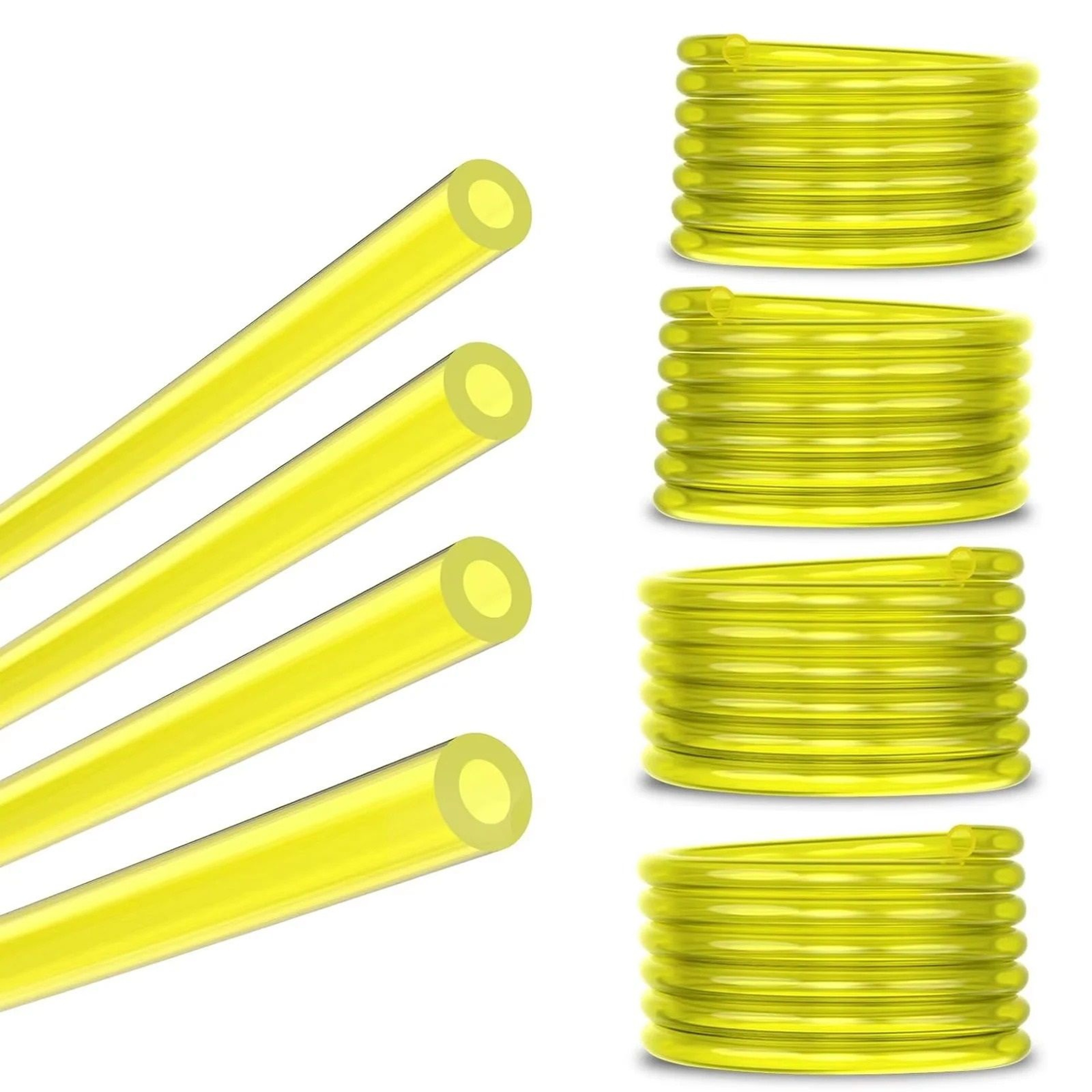 4 Size Universal Fuel Line Hose Kit For Chainsaw Trimmer Blower Gas Engine Tubing Set 0