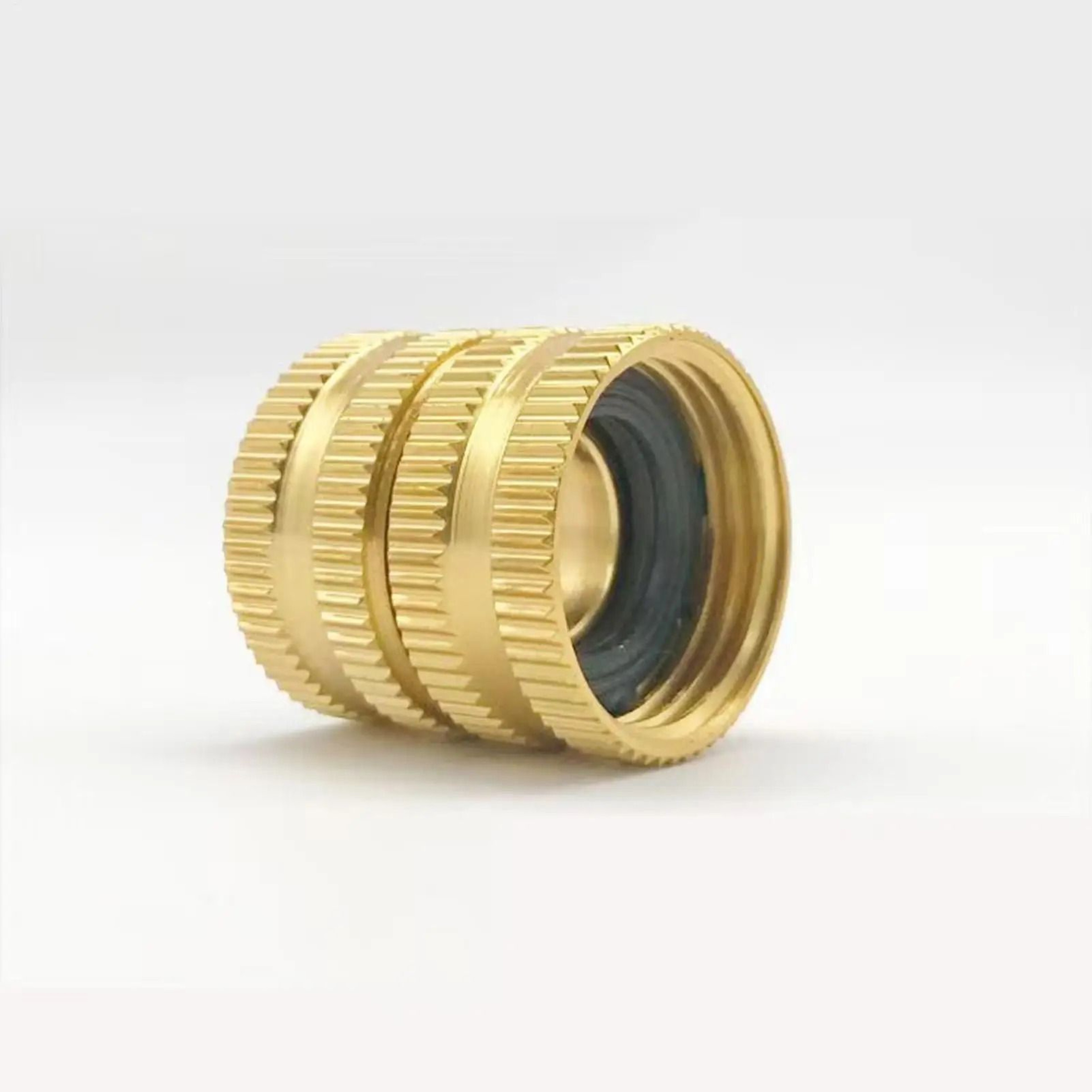 Product Title Brass Garden Hose Adapter 34 Inch Female To Female Connector For Watering And Irrigat 2