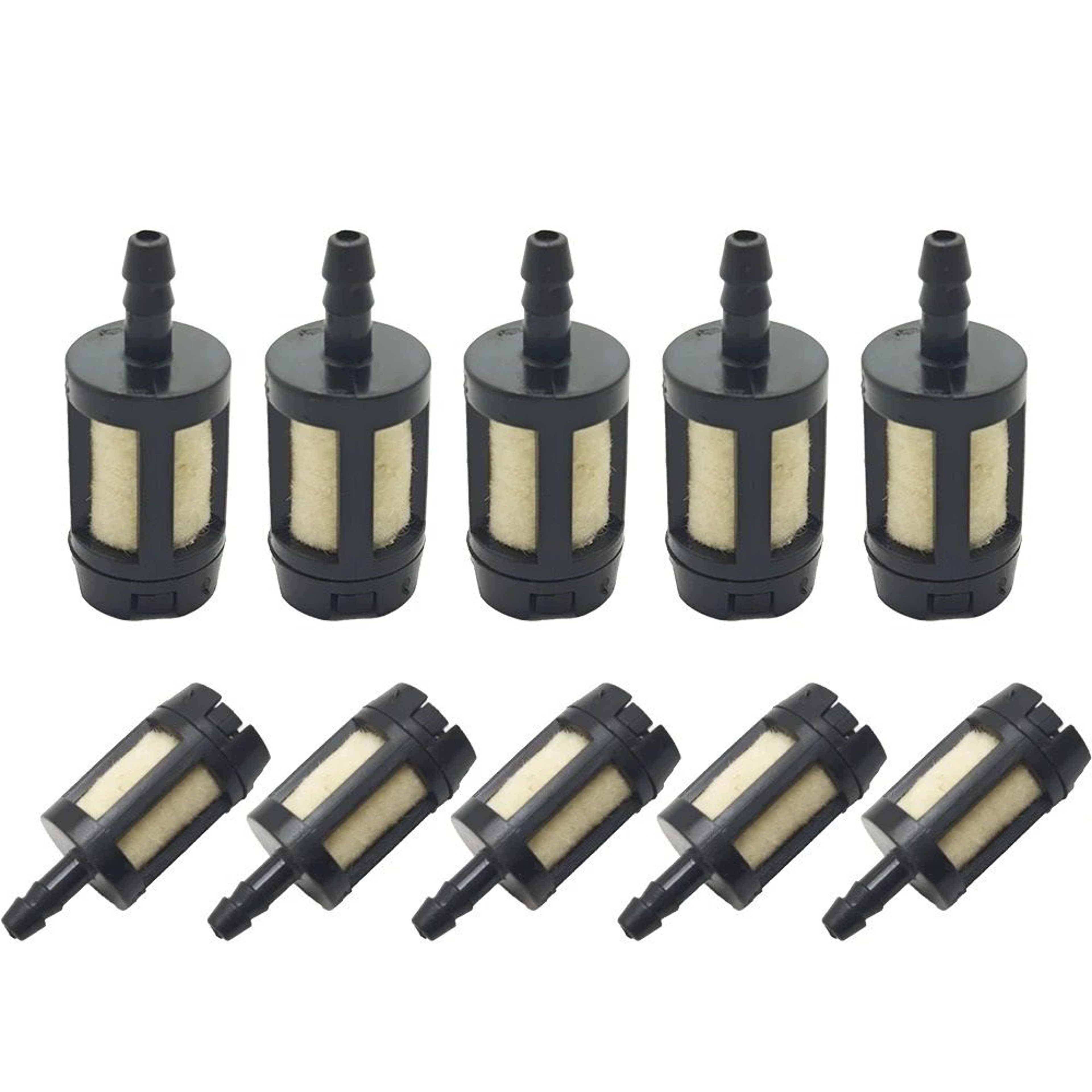 10 Pack Fuel Filter For Chainsaw Trimmer Lawn Mower Small Engine 0