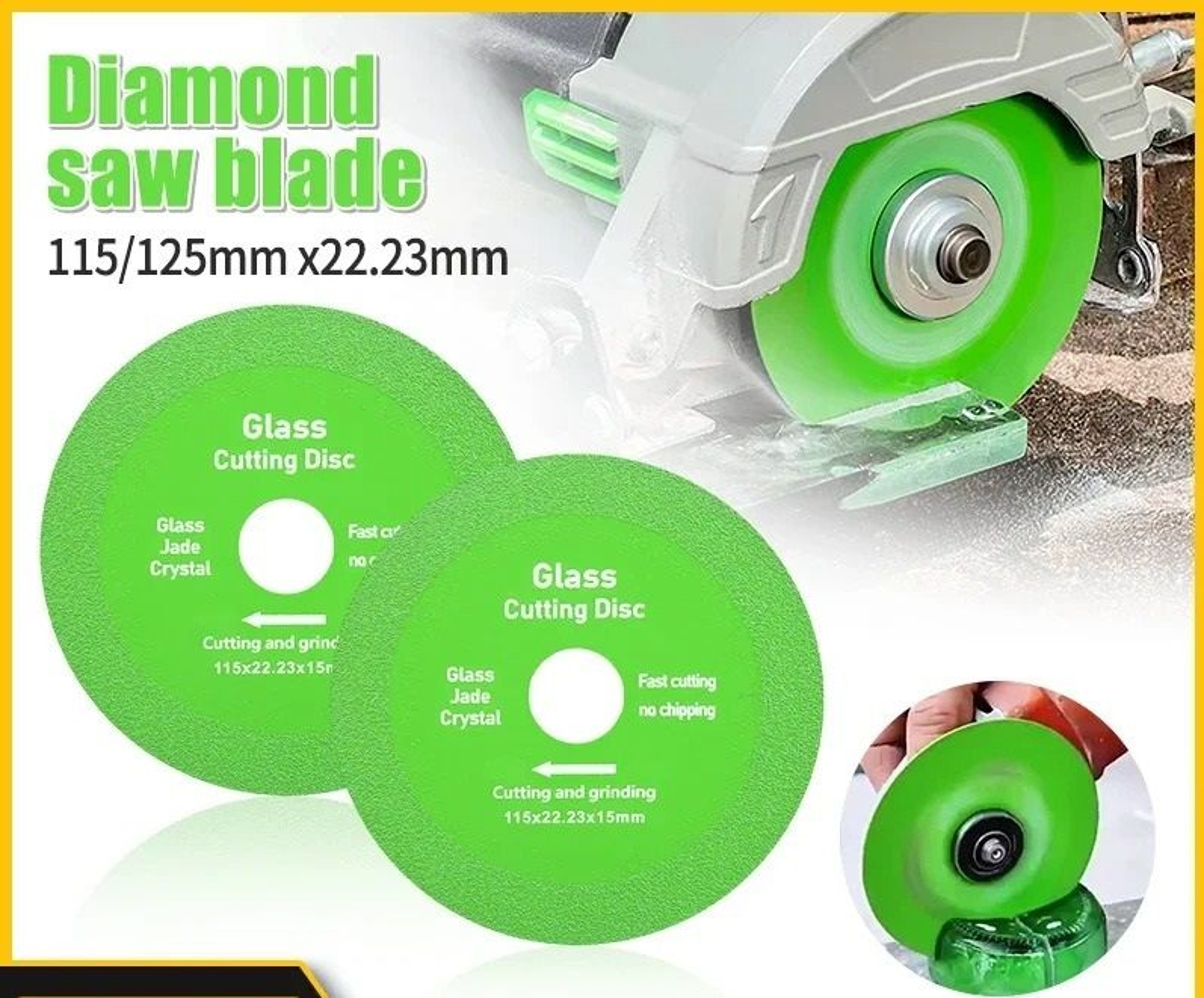 Diamond Glass Cutting Disc For Smooth Precision Tile And Stone Cutting 0