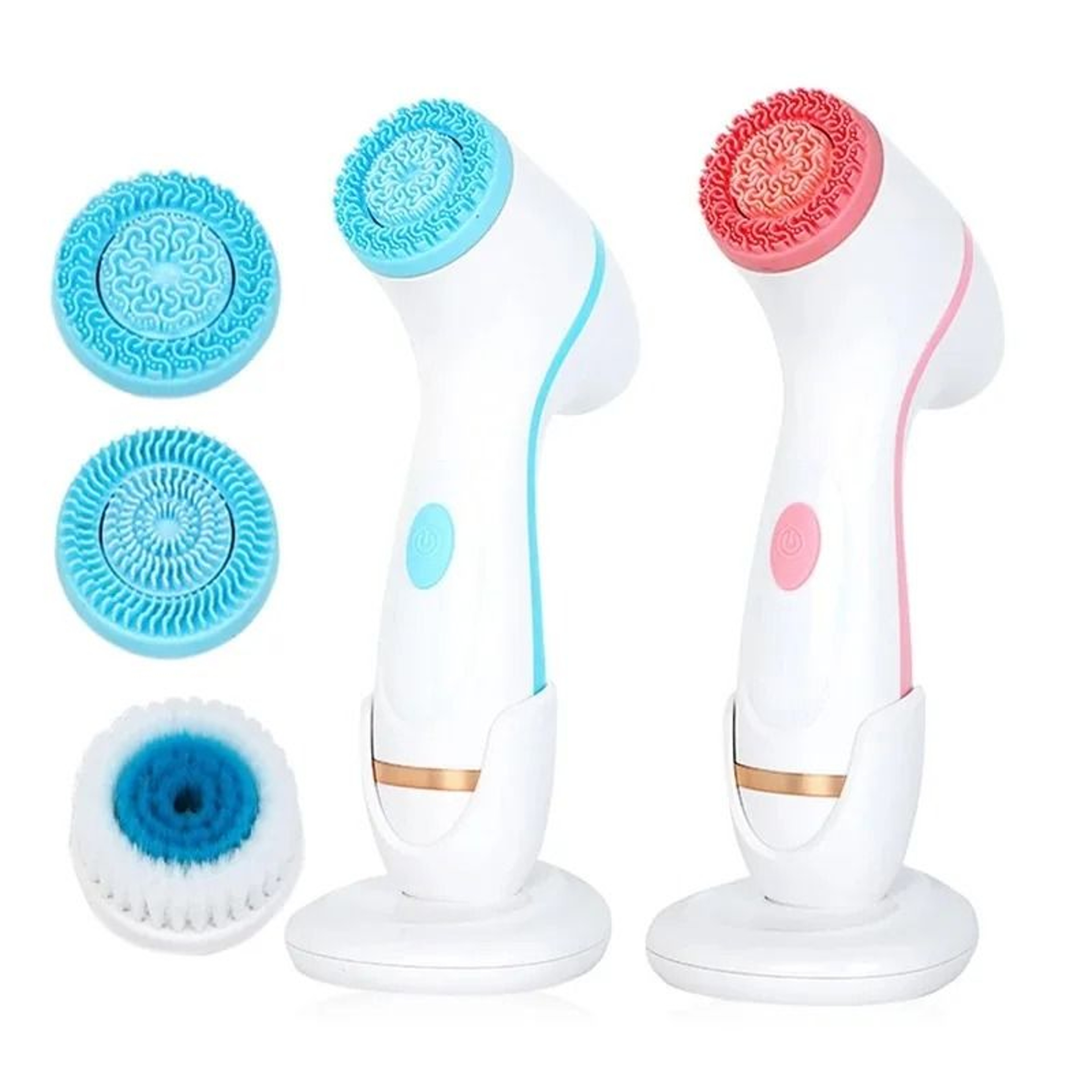 3 In 1 Electric Facial Cleansing Brush And Sonic Face Massager Set 2