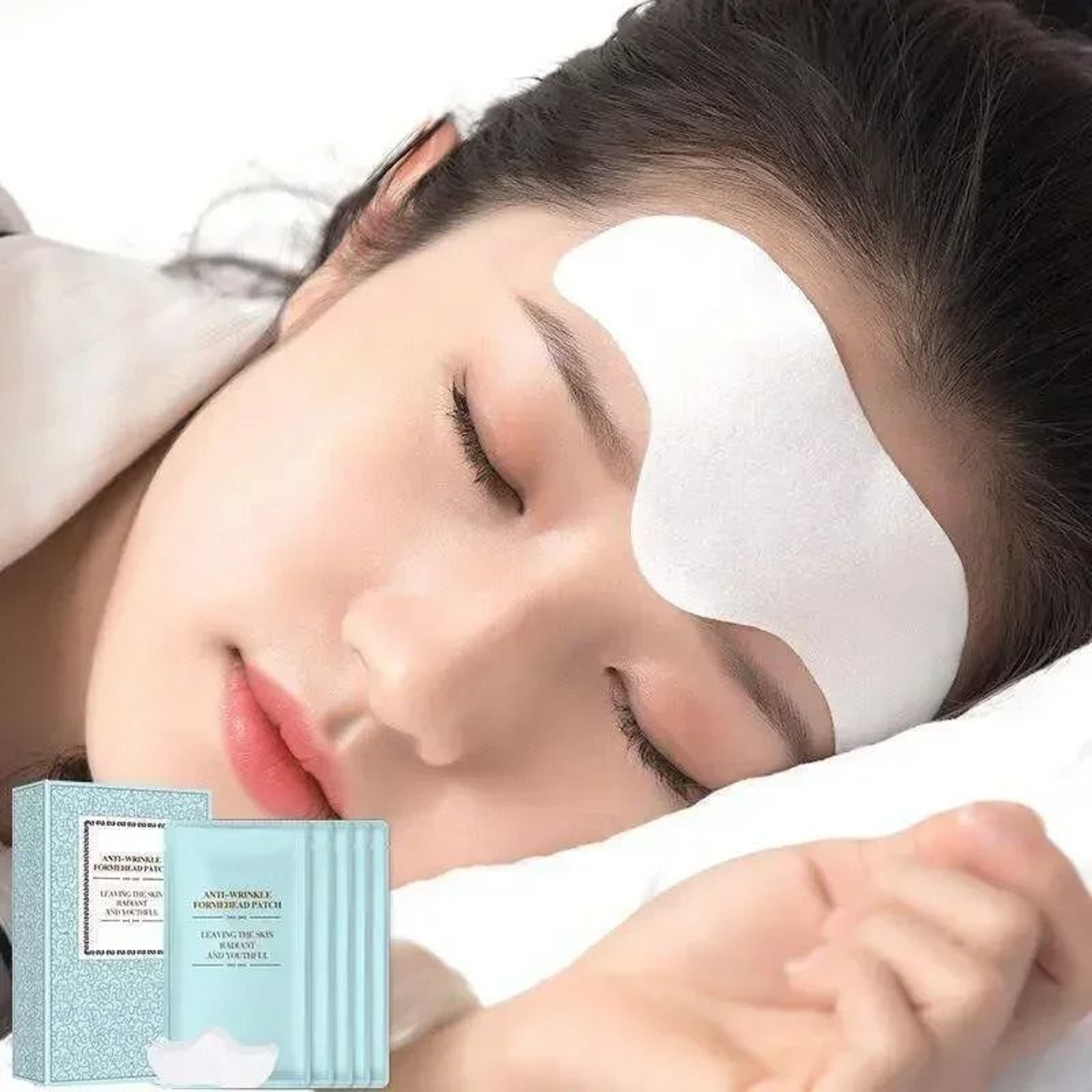 Anti Wrinkle Forehead Line Removal Gel Patch And Frown Treatment Stickers 2