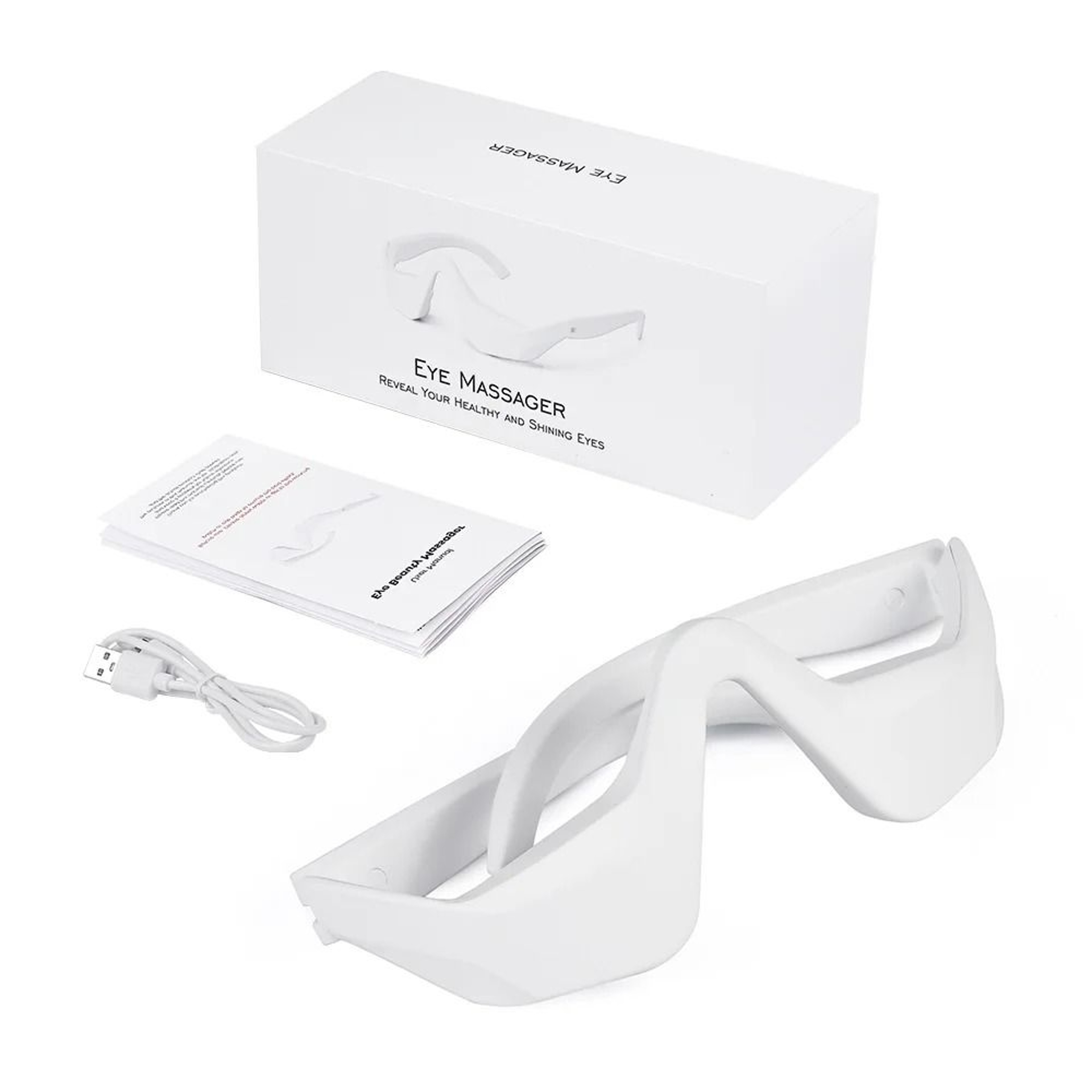 Microcurrent AntiAging Eye Massager Glasses And Radiance Infusion Device 6