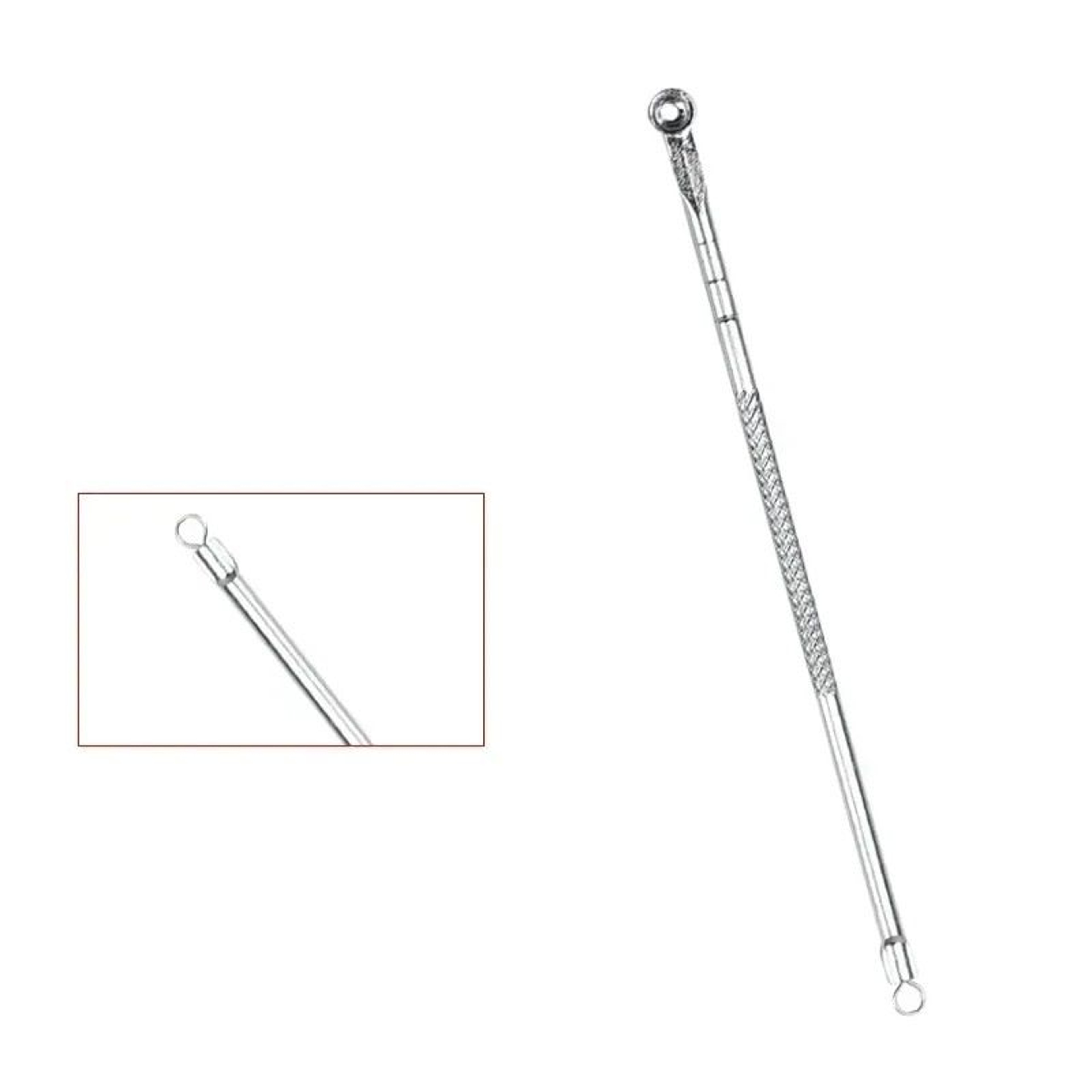 Stainless Steel Cell Clip And Acne Extraction Needle Set 10