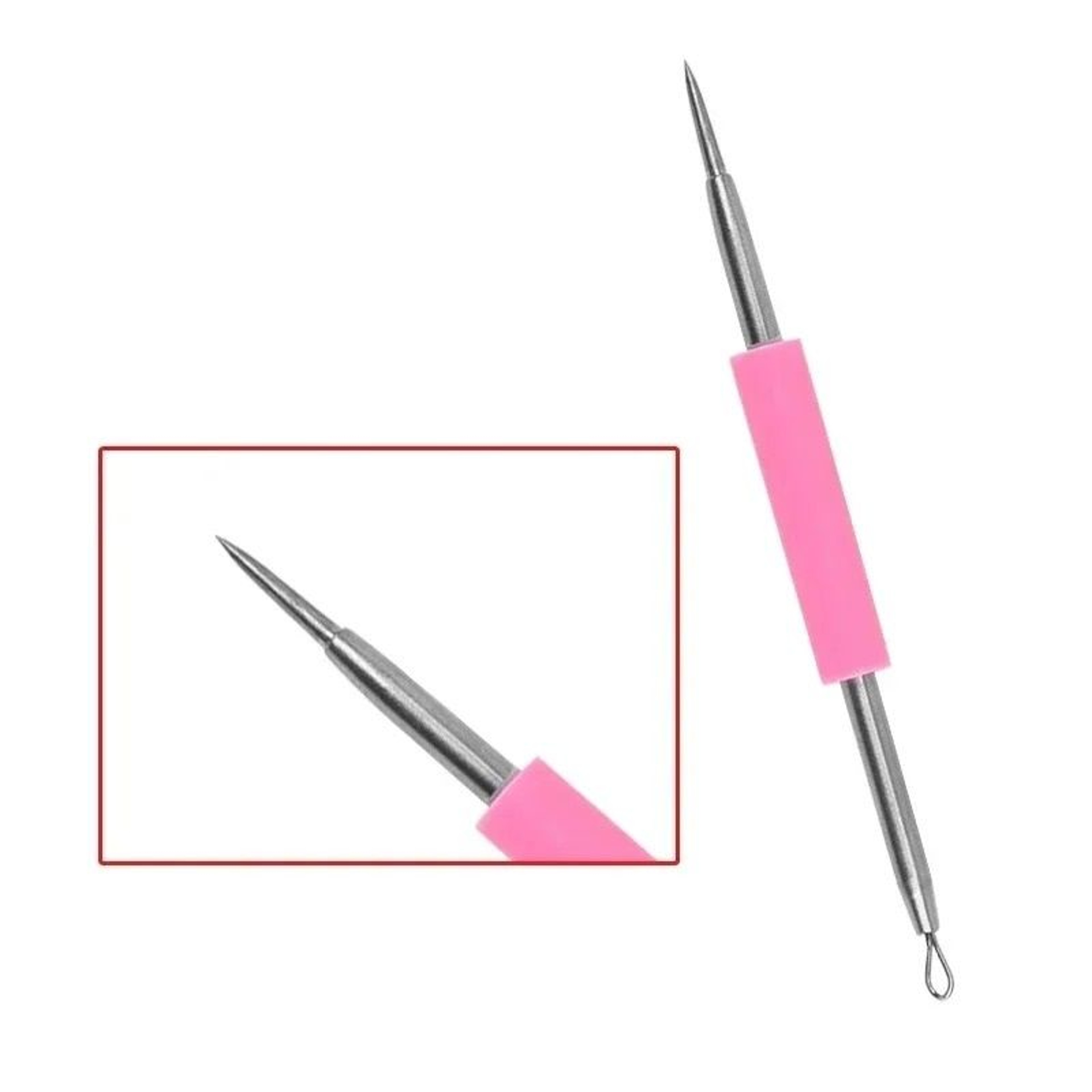 Stainless Steel Cell Clip And Acne Extraction Needle Set 16