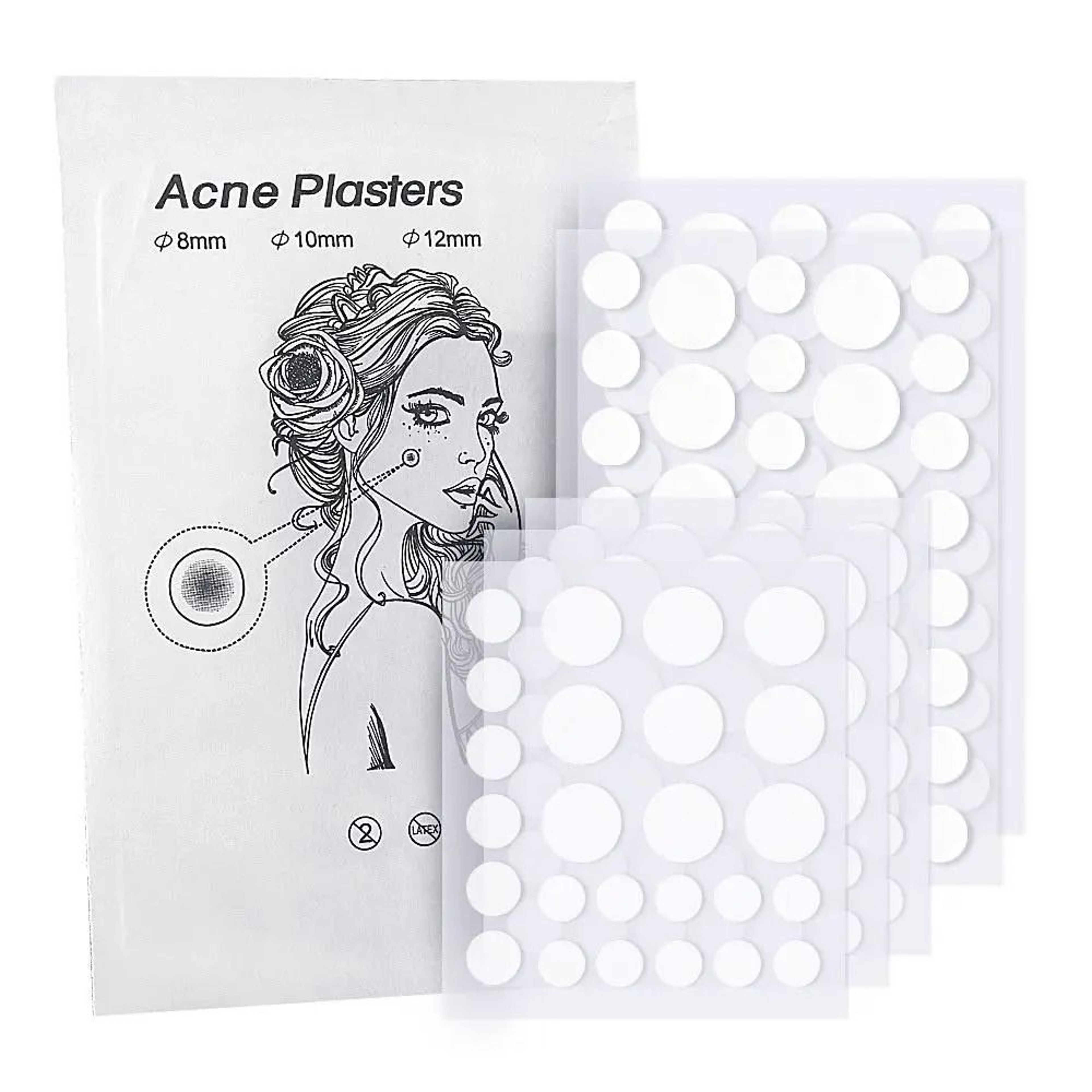Invisible Hydrocolloid Acne Removal Patch And Blemish Absorbing Stickers 3