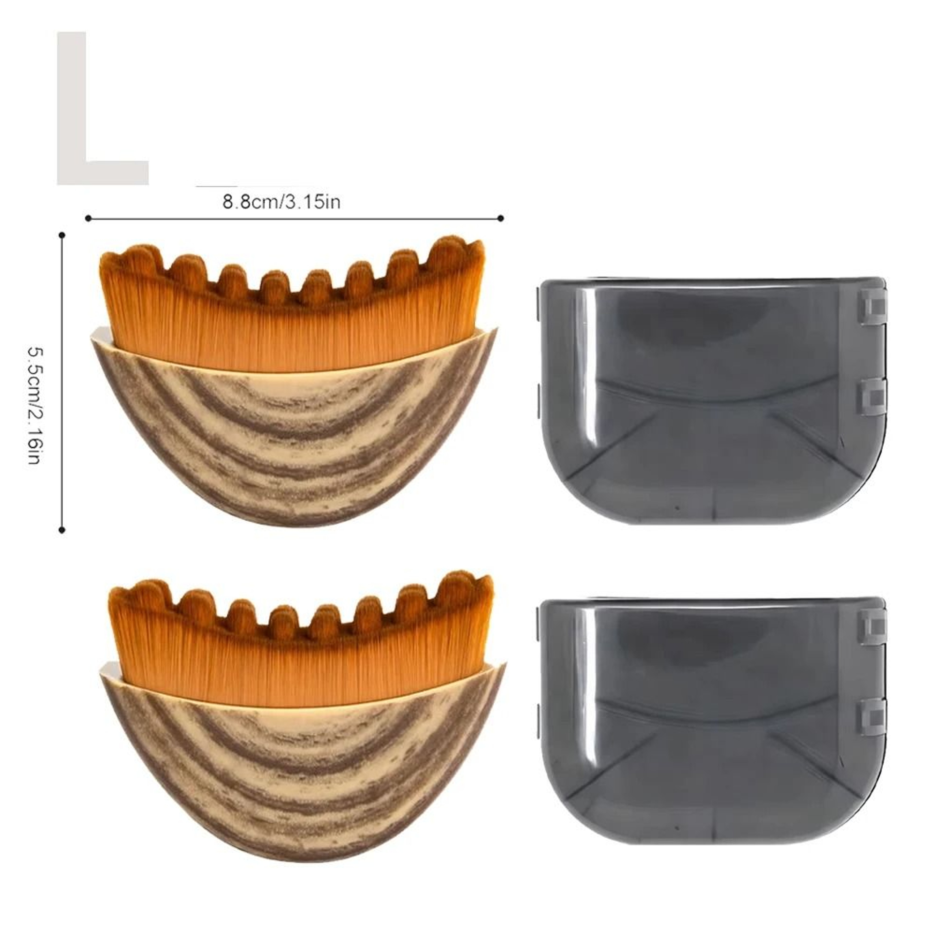 Ergonomic Facial Gua Sha Drainage Brush And Body Scraping Lymphatic Contour Massager 14