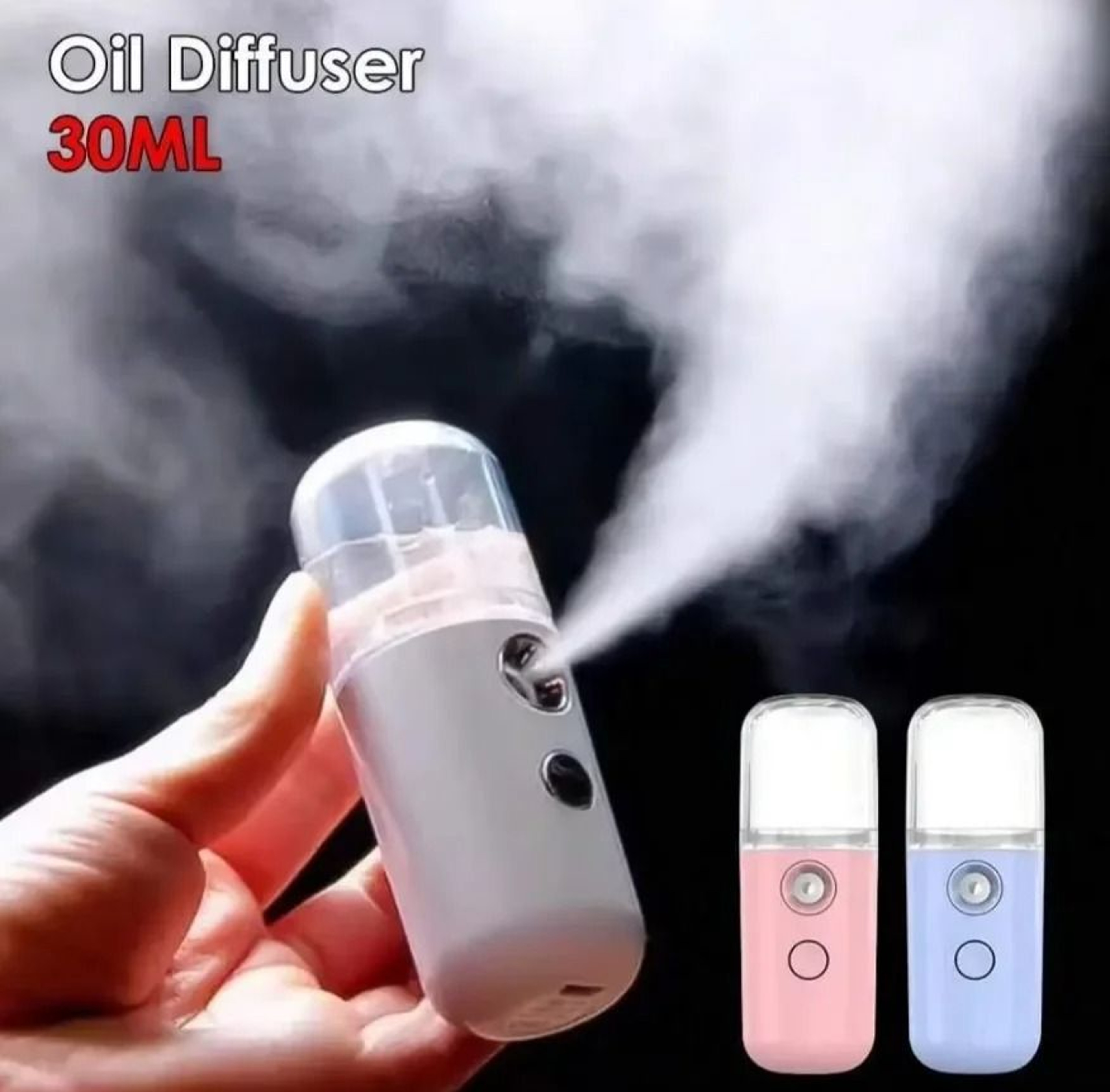 Portable USB Nano Mist Facial Sprayer And Cool Moisture Beauty Steamer 6