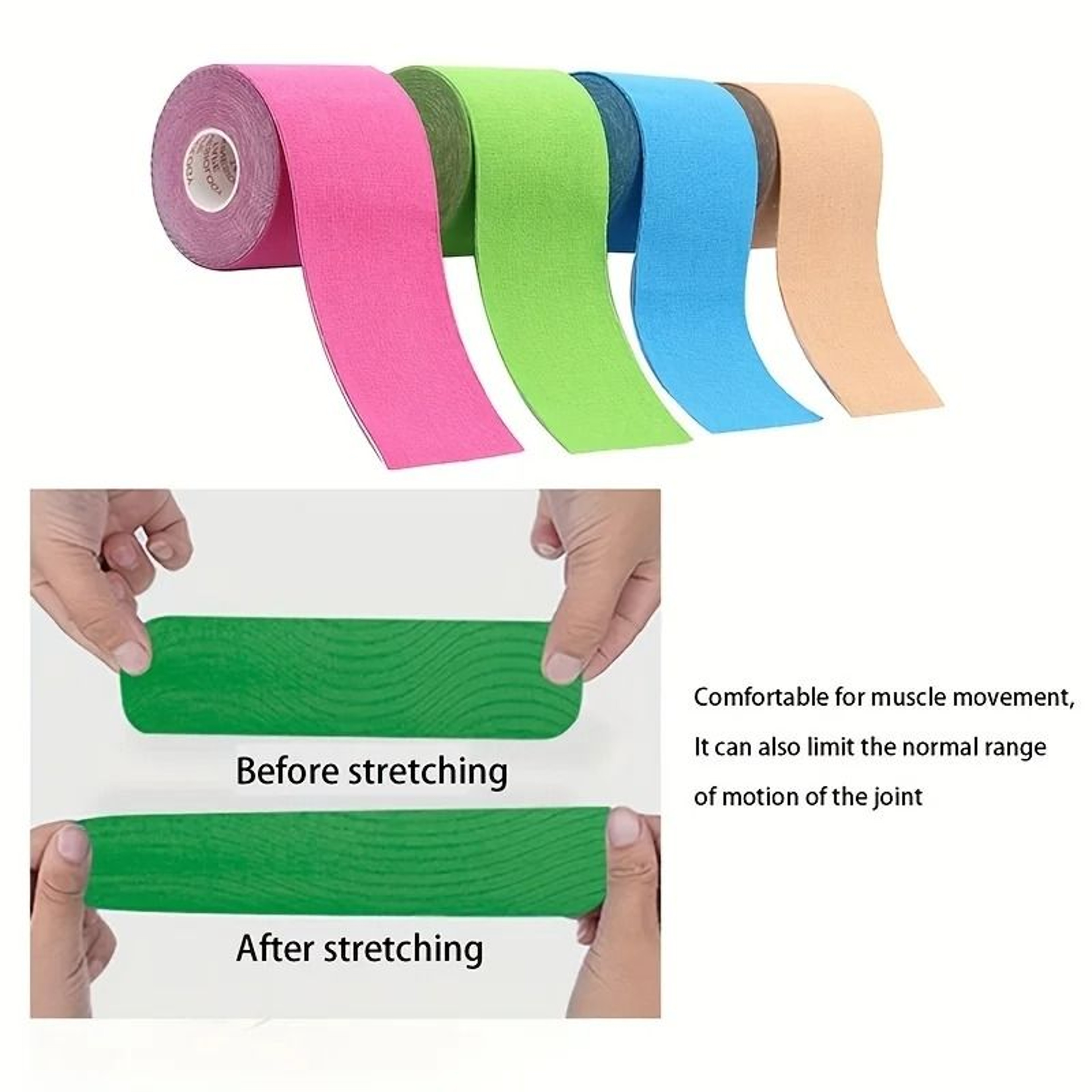 Beauty Kinesiology Anti Wrinkle Face Tape And Skin Elastic Lifting Ribbon 3