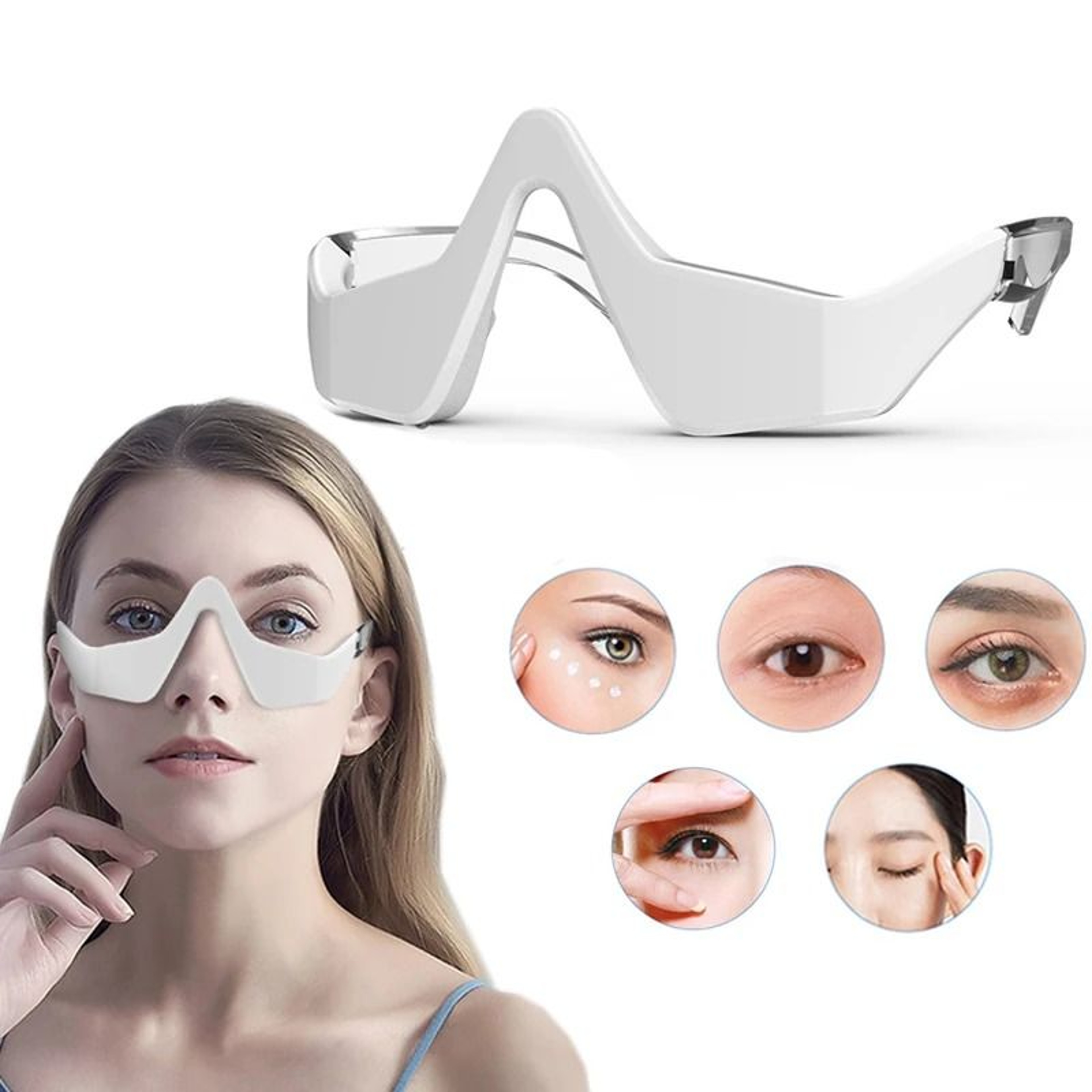 3D Sonic Vibration Eye Relax Massager And Fatigue Relief Wand 3