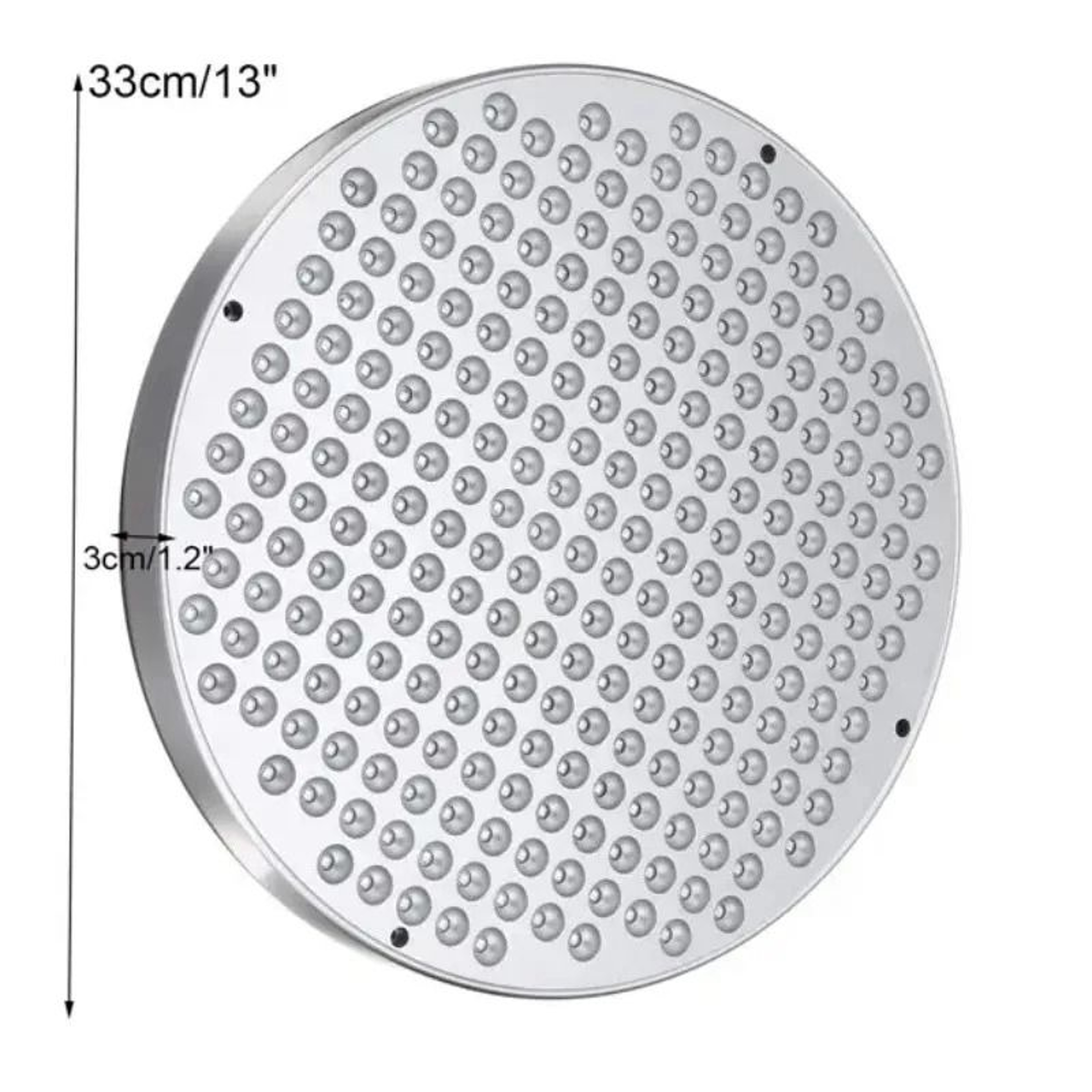Round LED Red Light Therapy Panel with Desktop Stand – view 8