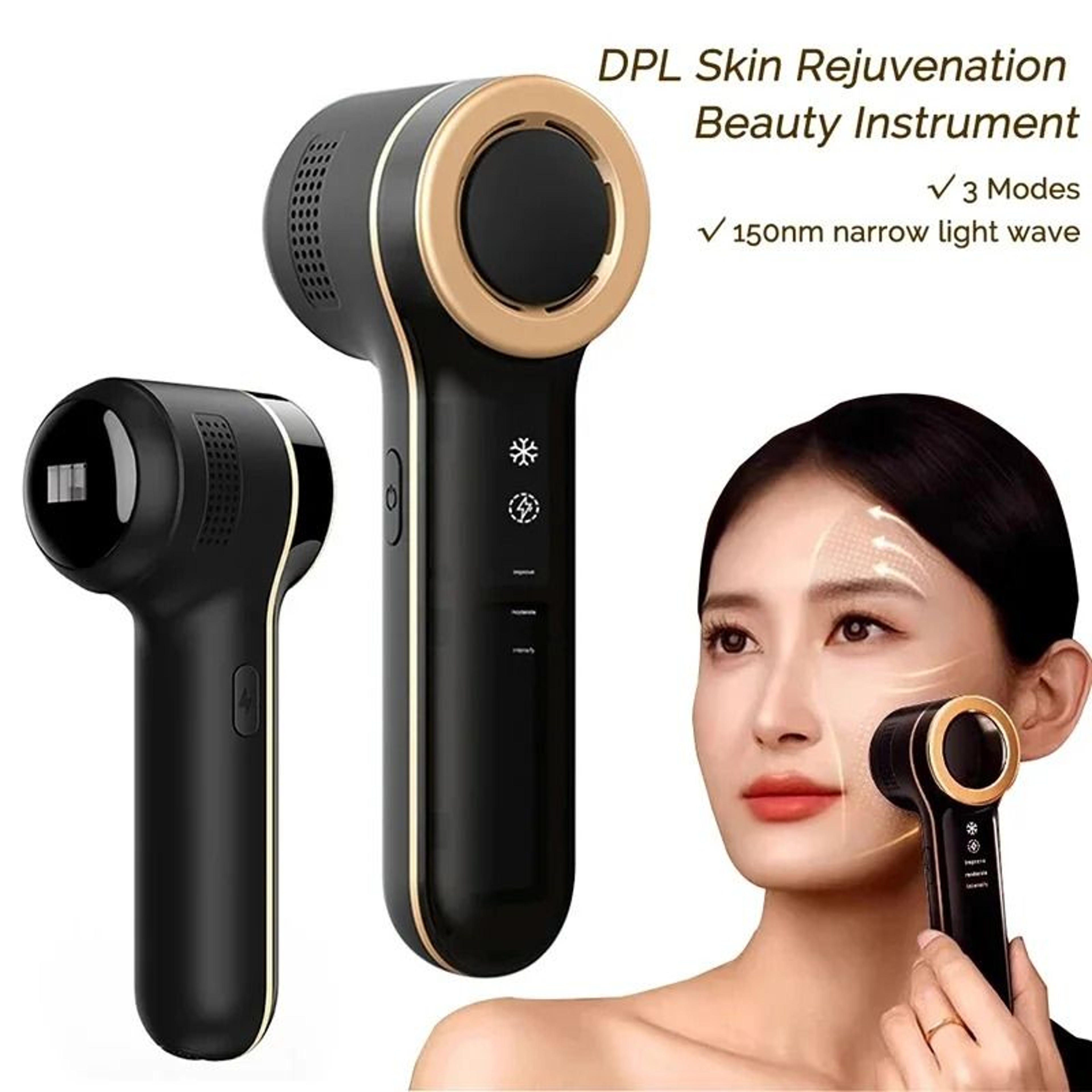 DPL Skin Rejuvenation And Painless Ice Feeling Phototherapy Instrument 0