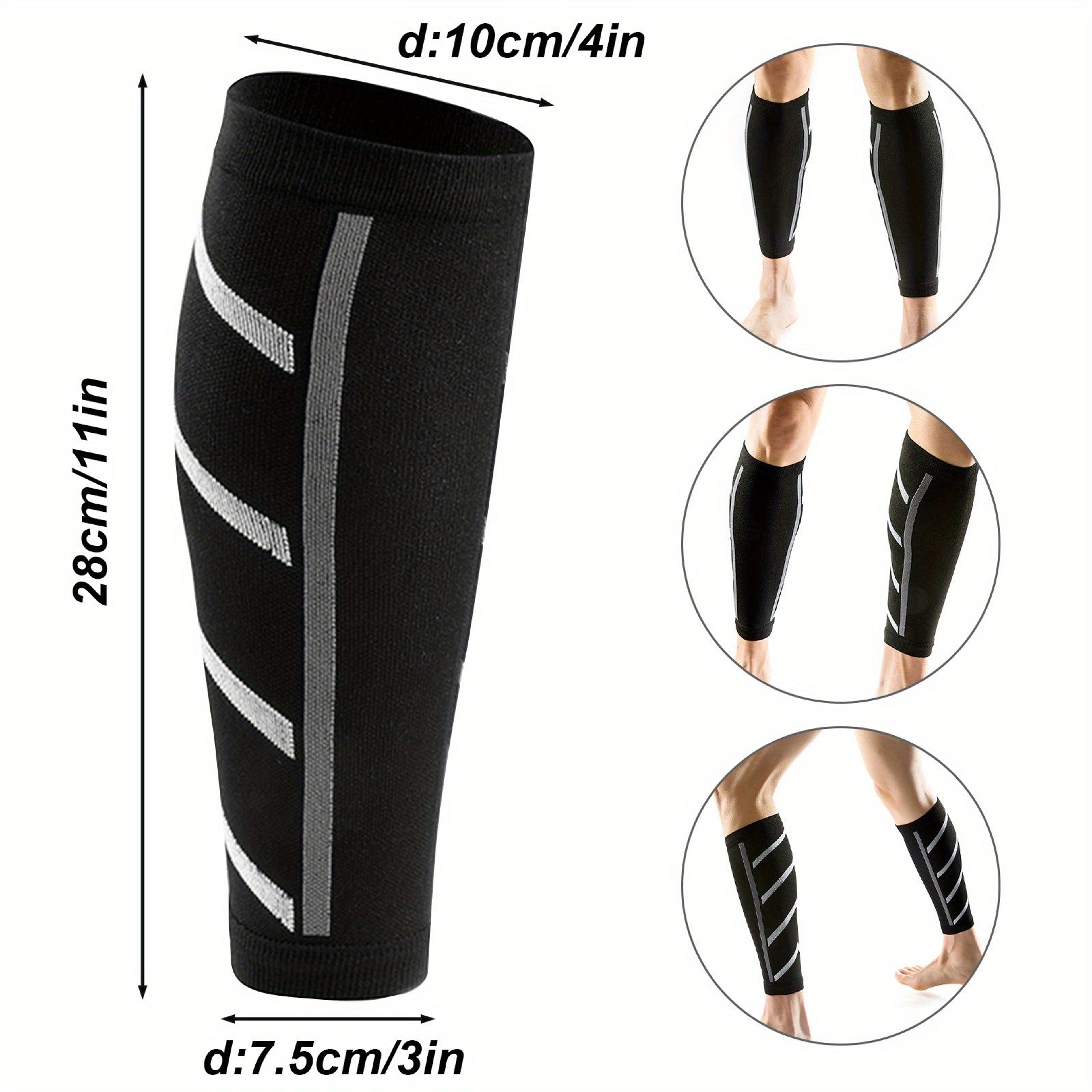 UV Protection Athletic Compression Calf Sleeves – view 1