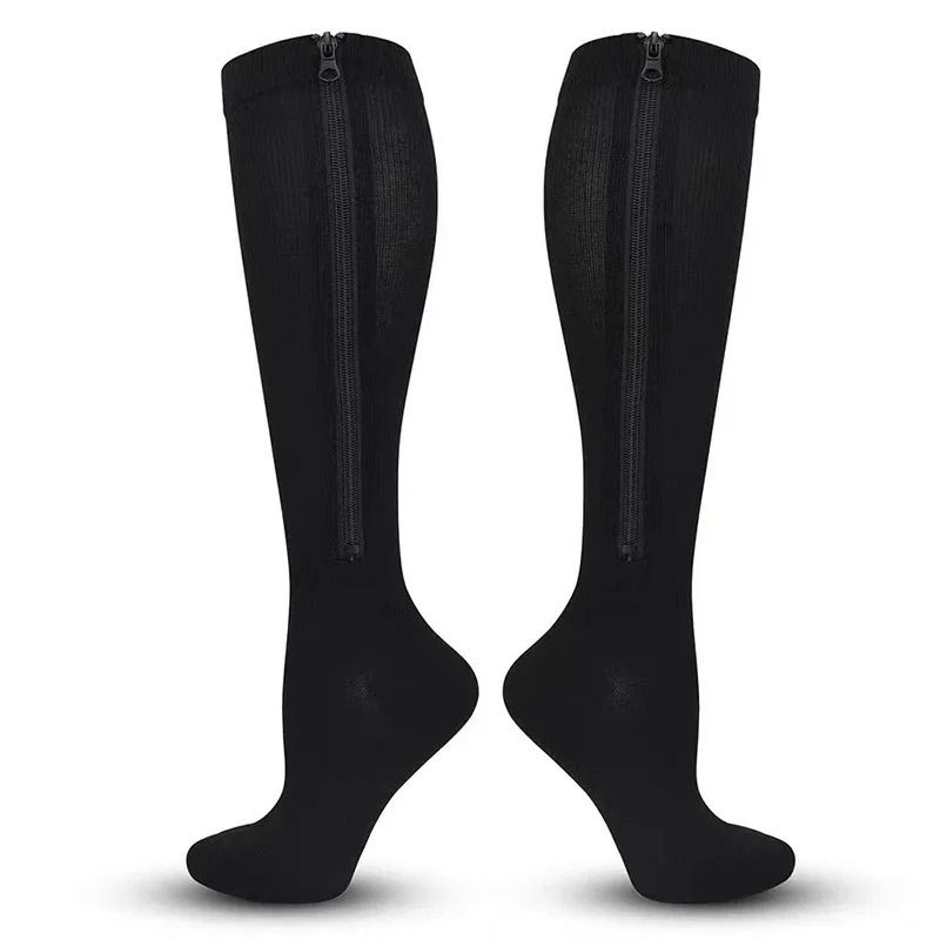 Unisex OpenToe Compression Socks With Zipper Closure 7