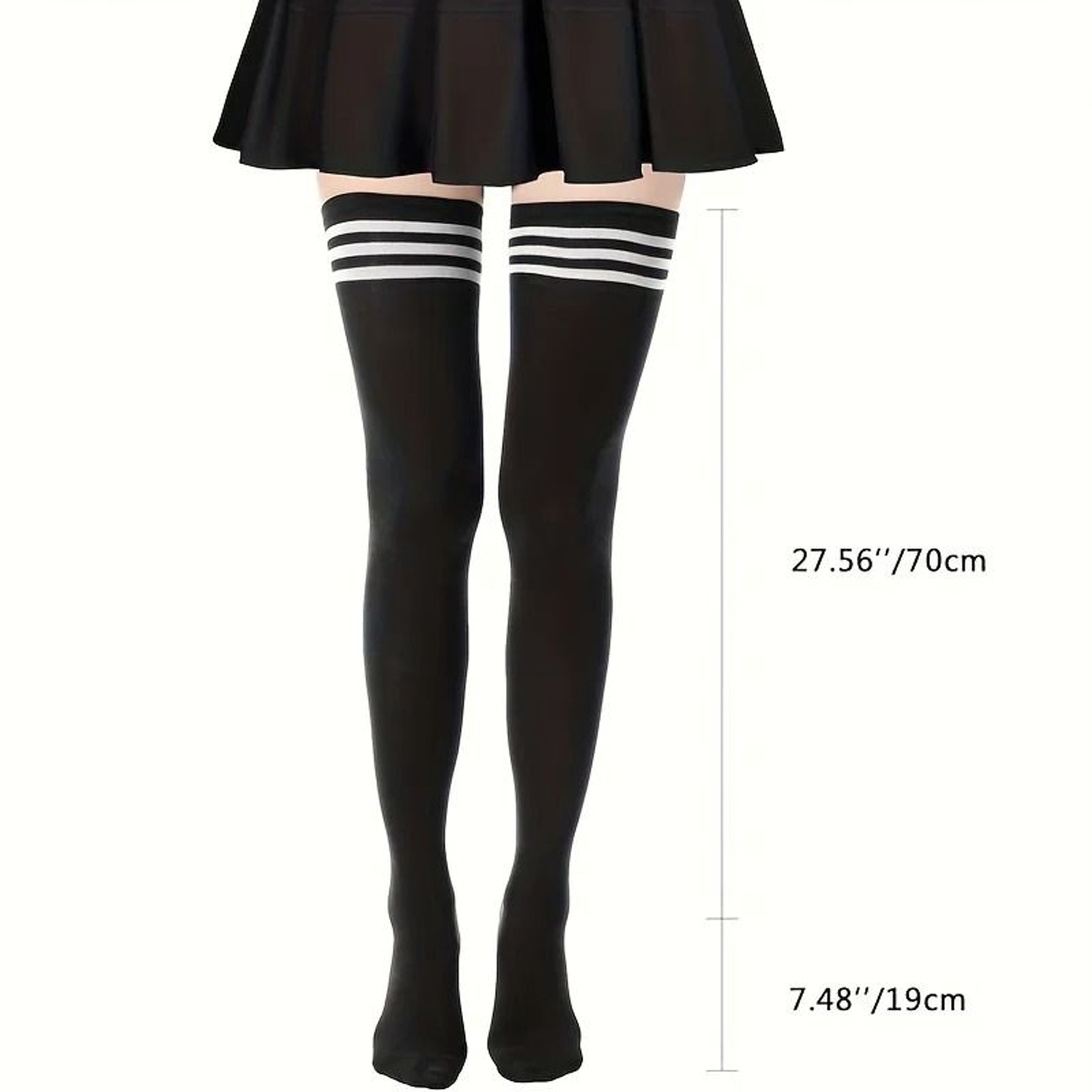 Elegant Thigh High Over Knee Elastic Fashion Stockings 4