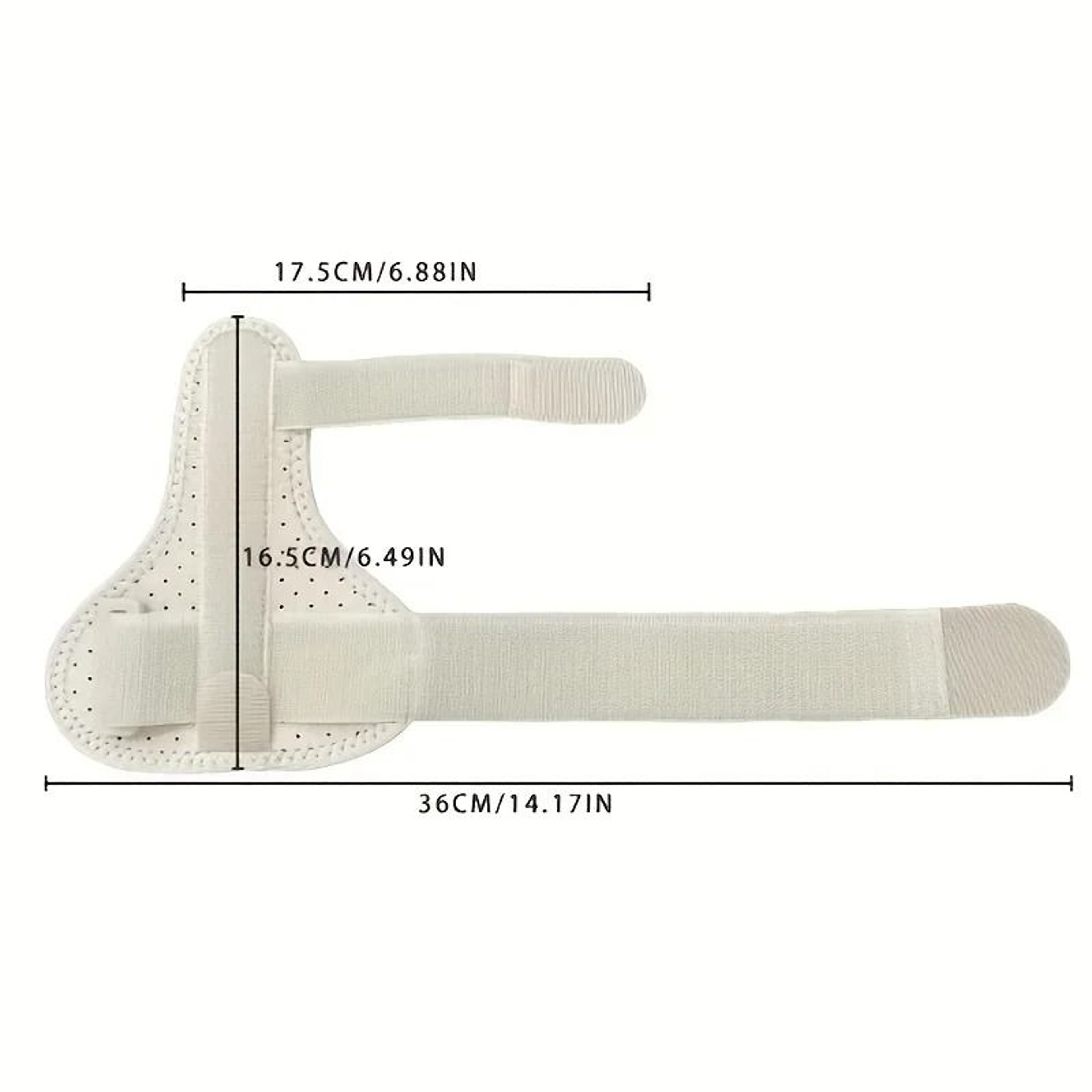 Premium Adjustable Thumb and Wrist Support Brace with Dual Rigid Stabilization Plates – view 1