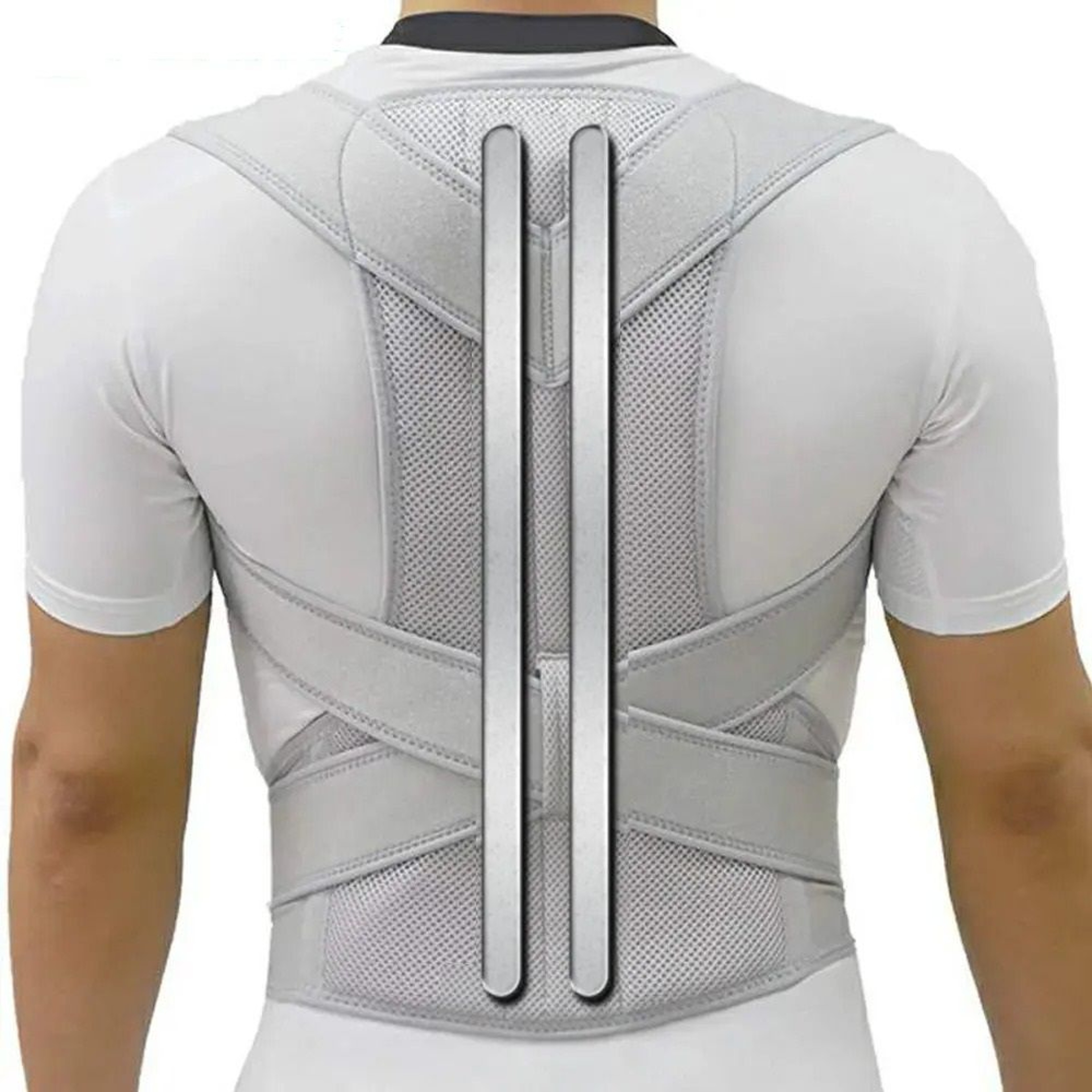 Premium Alloy Bar Posture Corrector And Scoliosis Spinal Support Corset 0