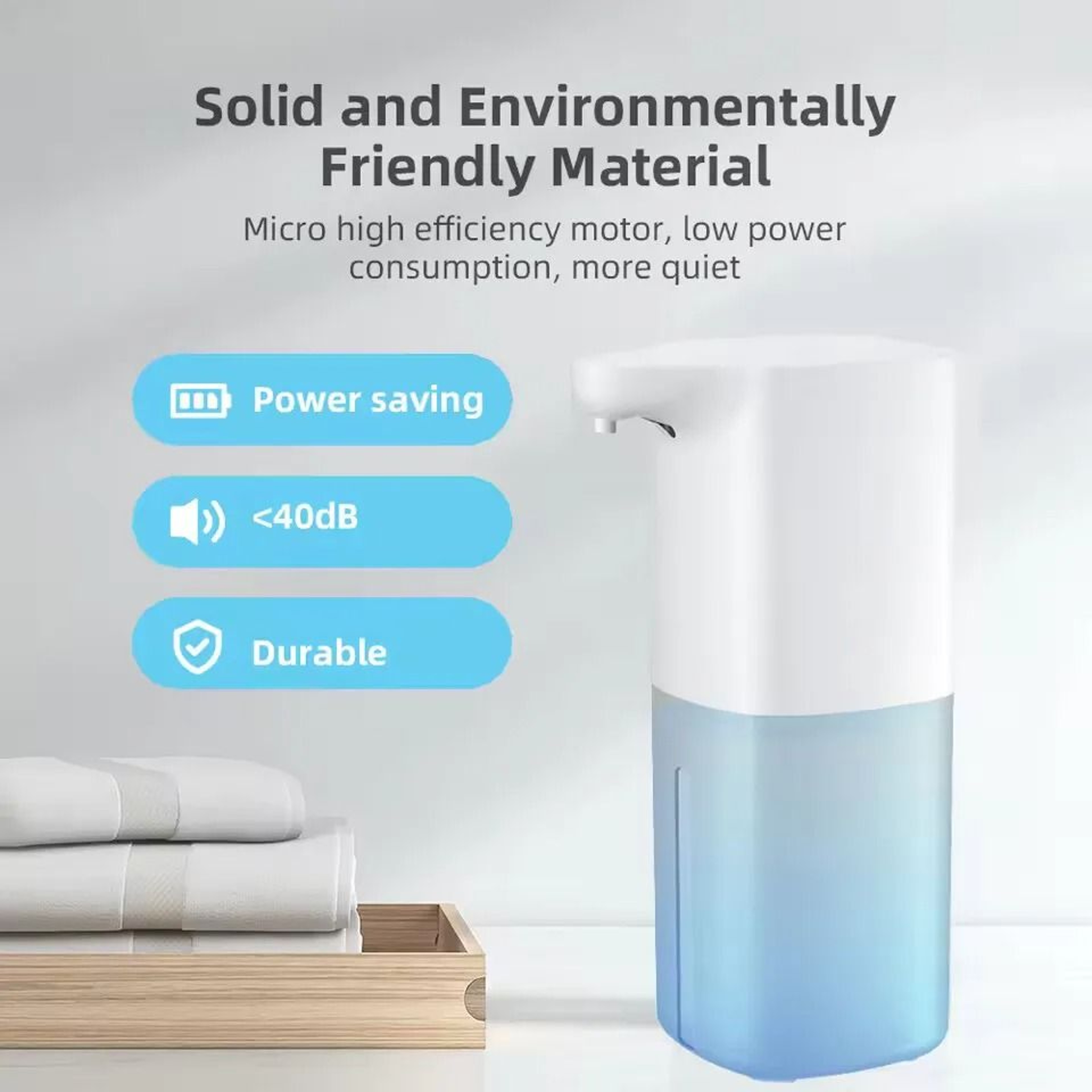 Automatic Infrared Sensor Foam Soap Dispenser 0