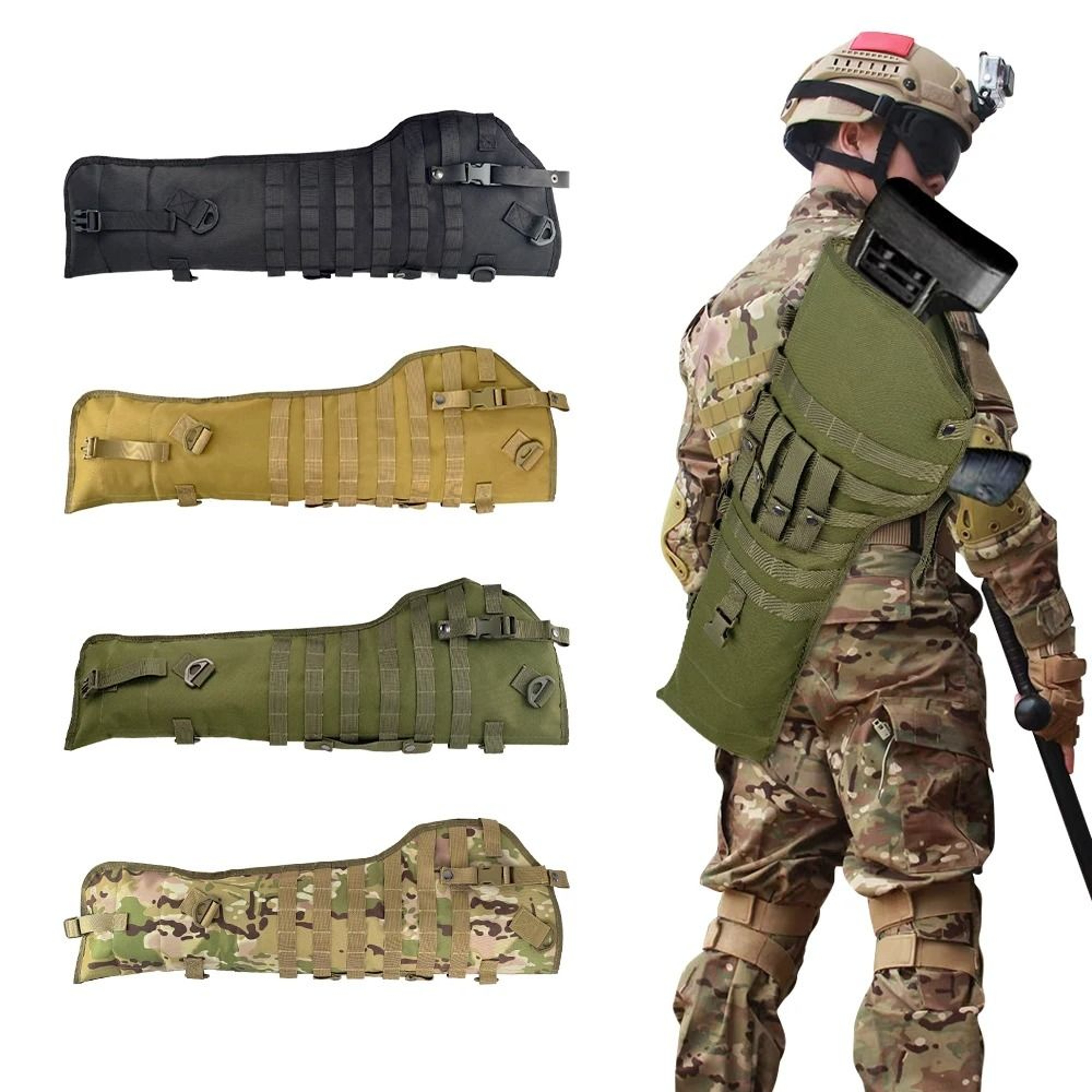 34 Inch Tactical Rifle And Shotgun Scabbard Carry Case 0