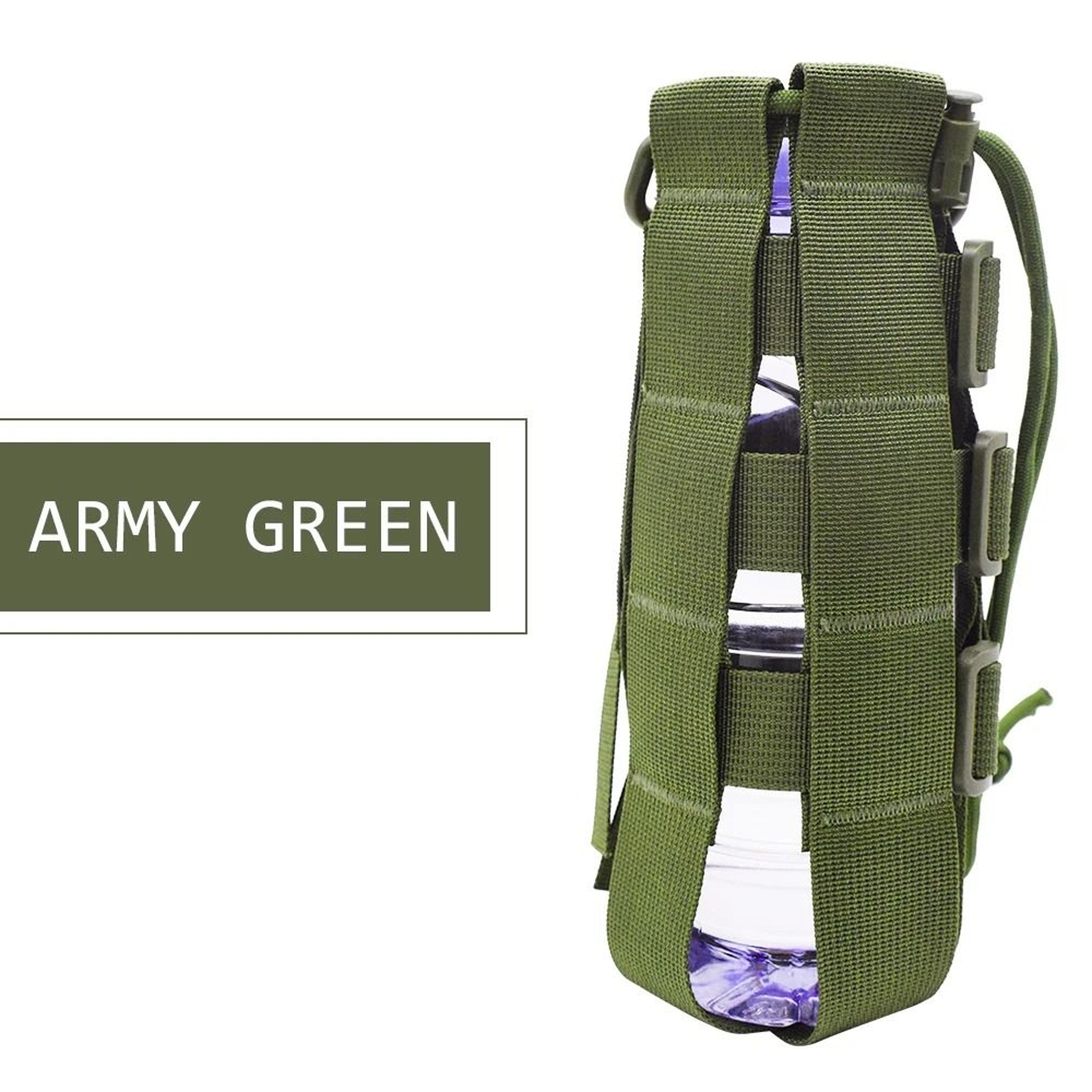 MOLLE Water Bottle Pouch And Tactical Kettle Carrier Bag 10