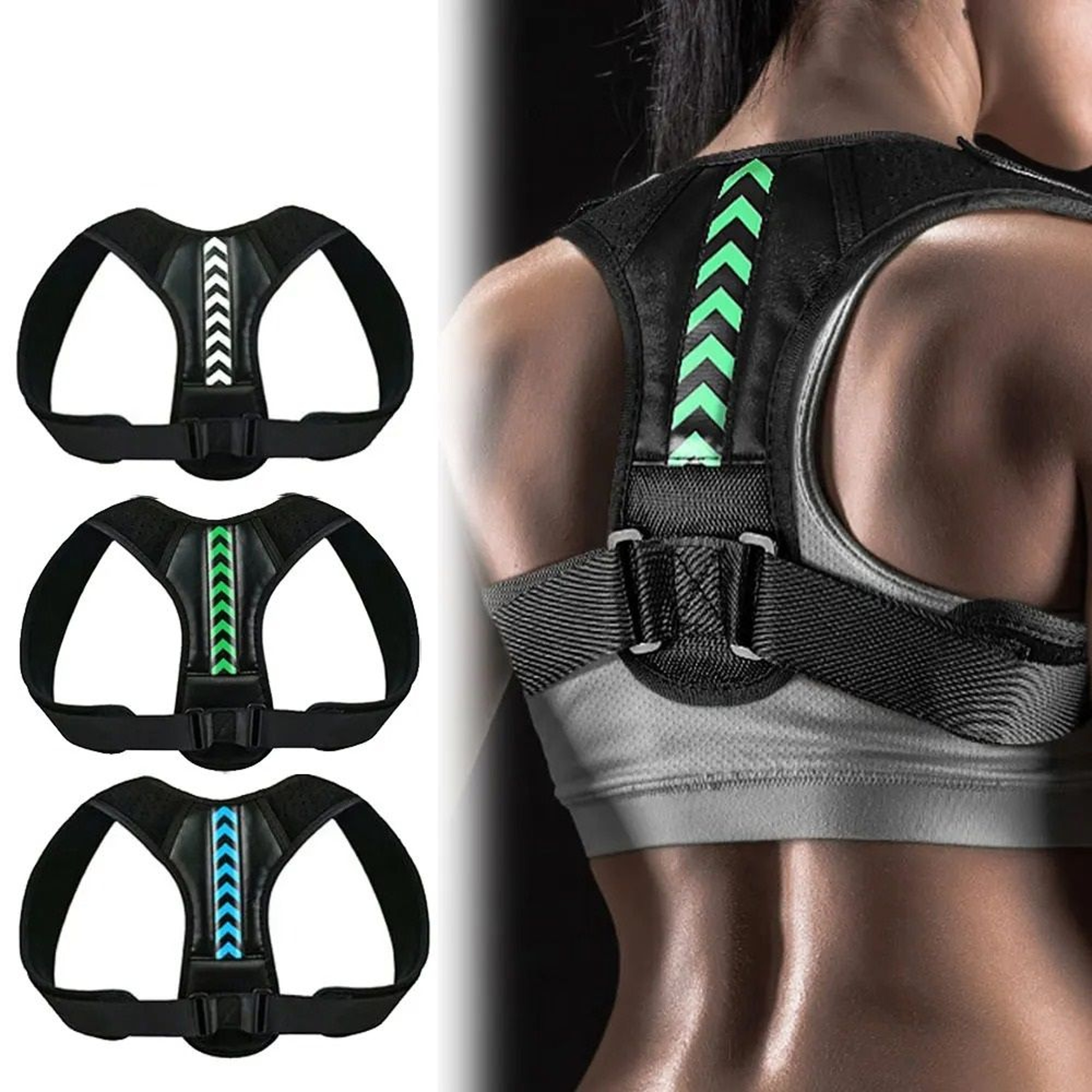 Adjustable Back Posture Corrector And Spine Reshaping Belt 0