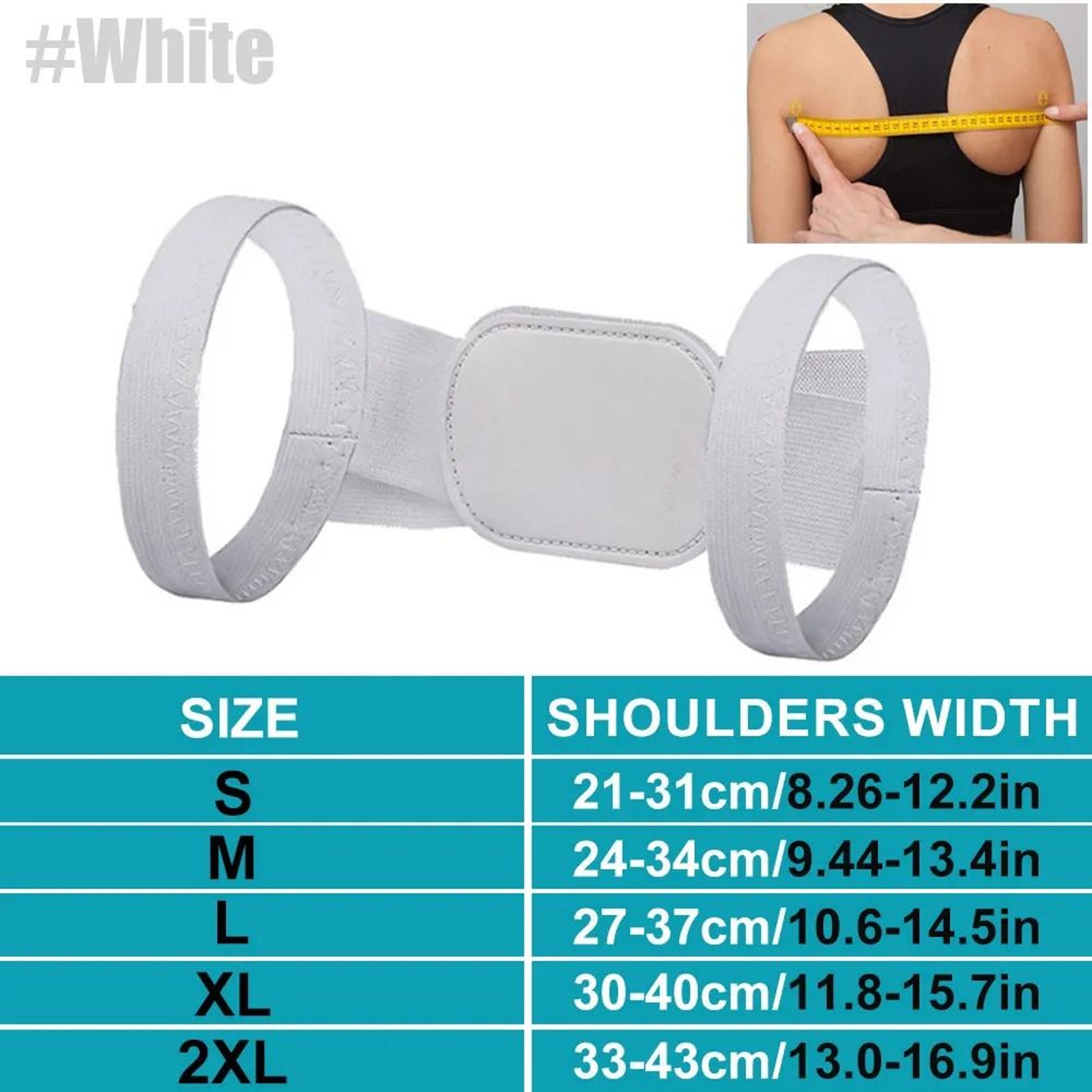 Adjustable Back Posture Corrector And Spine Reshaping Belt 16