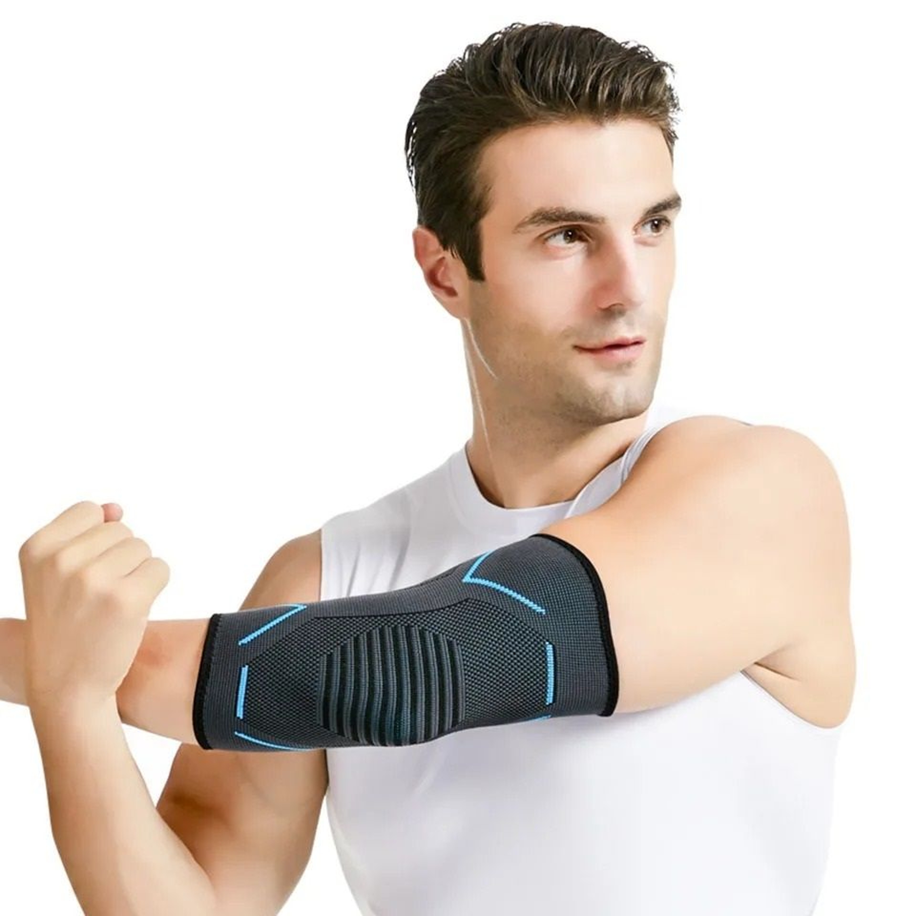 Elbow Compression Sleeve And Forearm Support Brace 0