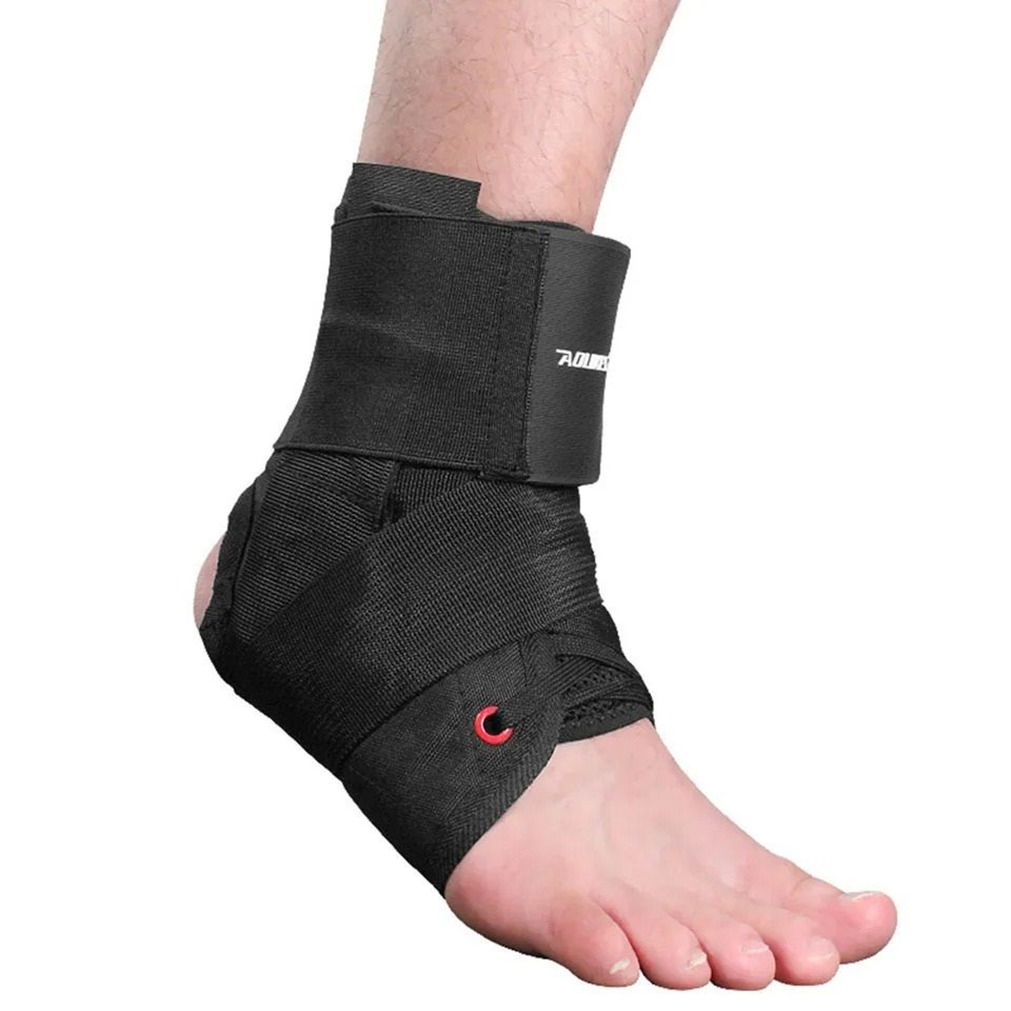 Lace Up Ankle Brace Support With Adjustable Stabilizer Straps 6