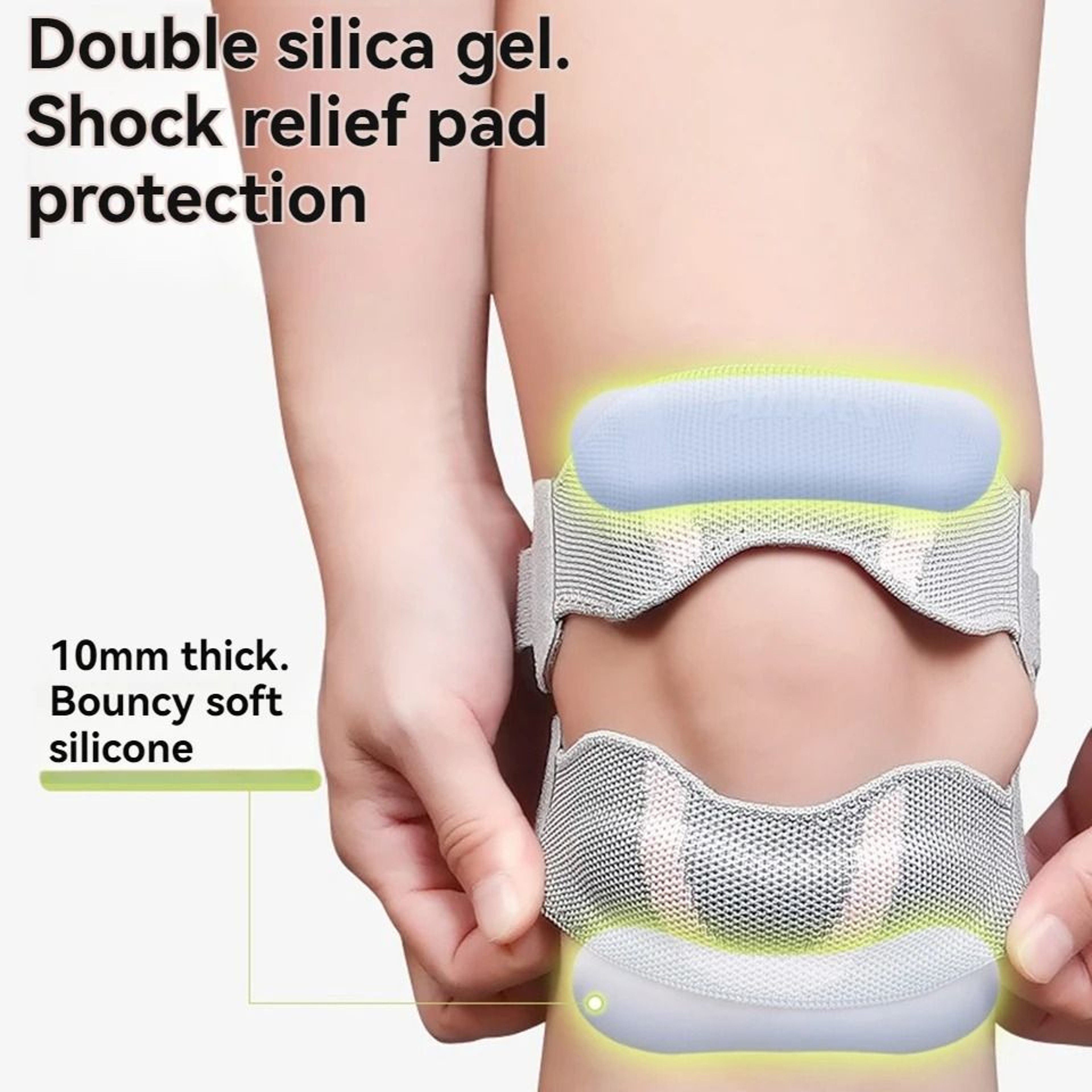 Adjustable ImpactAbsorbing Knee Tendon Support Band 4