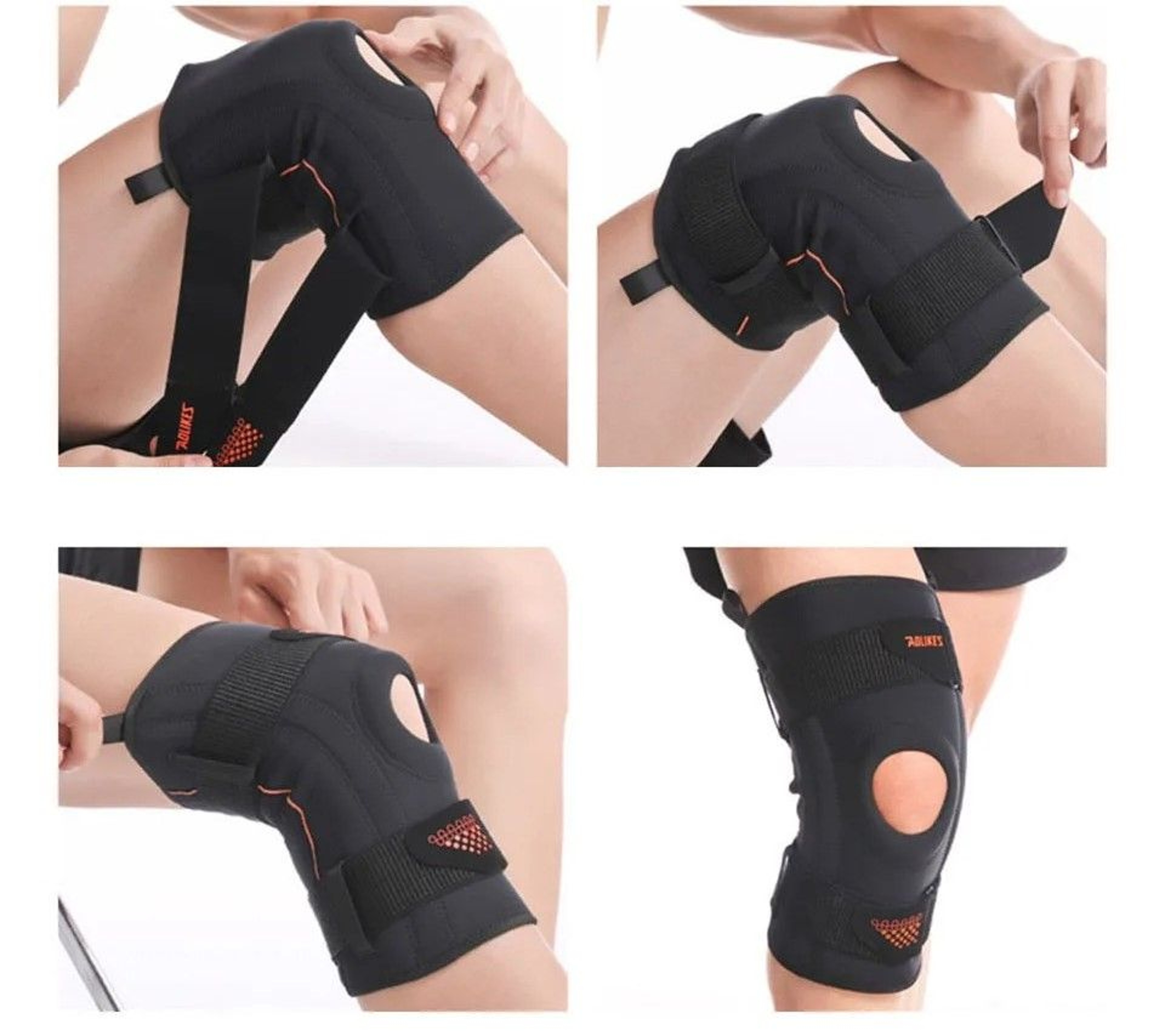 Meniscus And Patella Support Knee Brace With Side Stabilizers 5