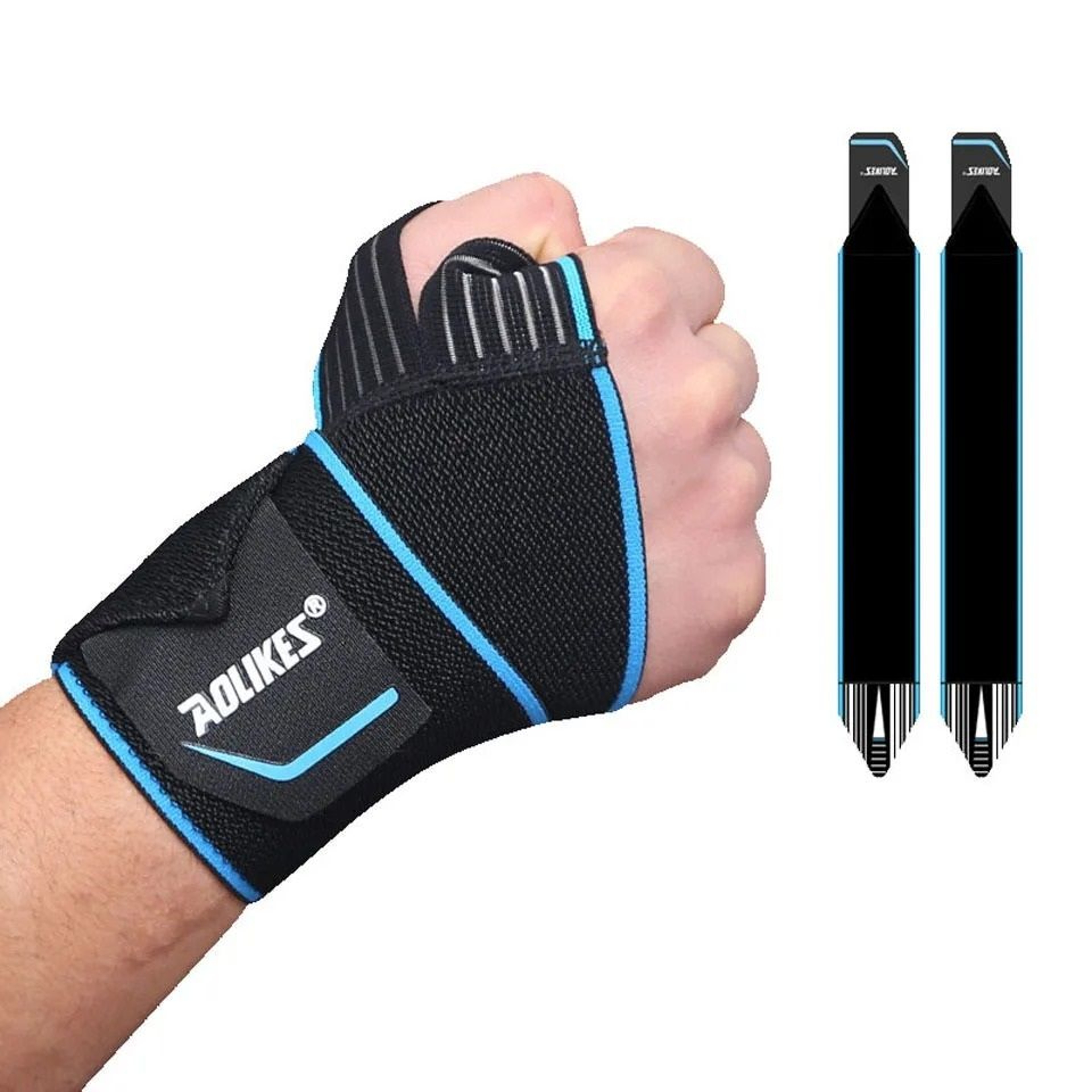 Elastic Bandage Gym Wrist Support Straps 4