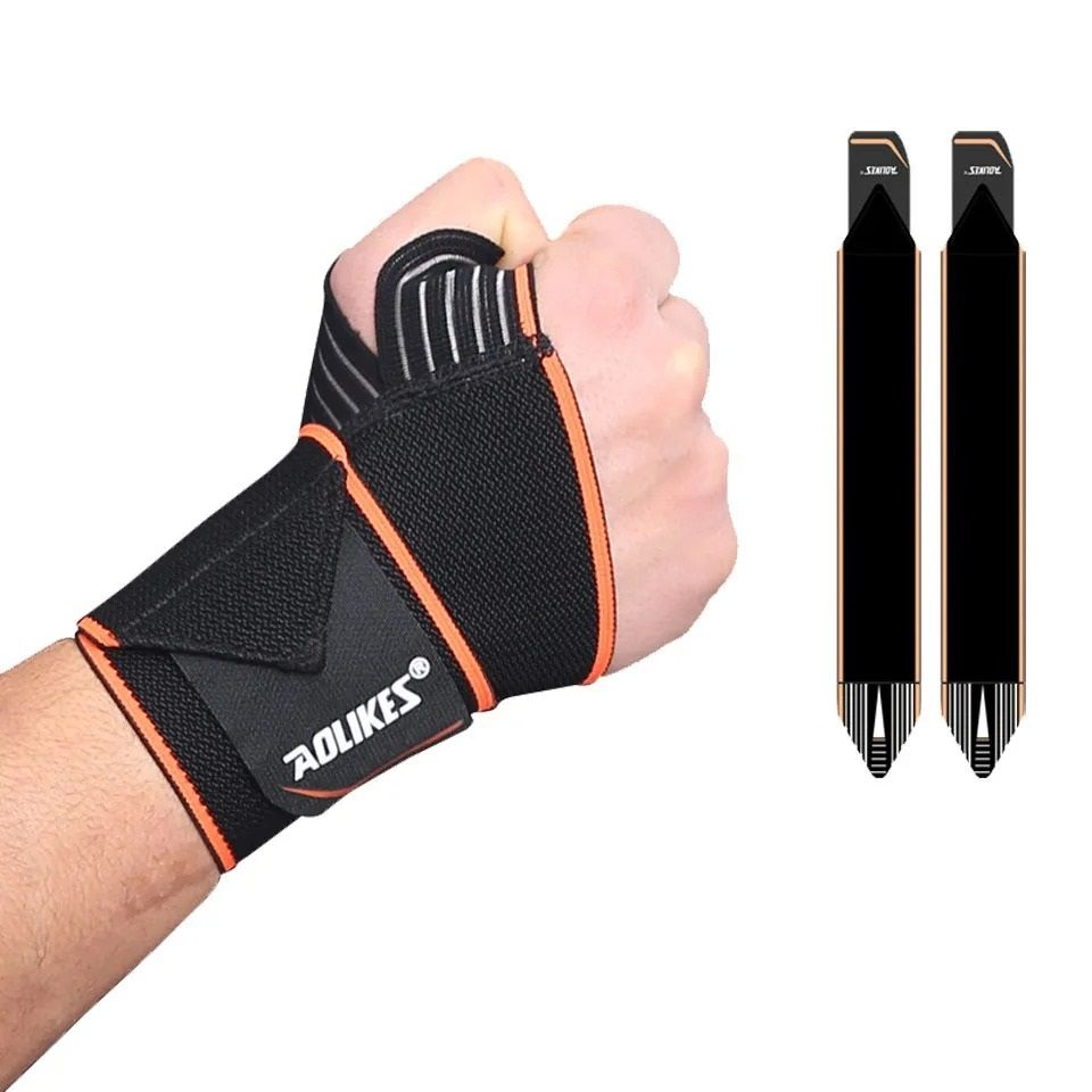 Elastic Bandage Gym Wrist Support Straps 6