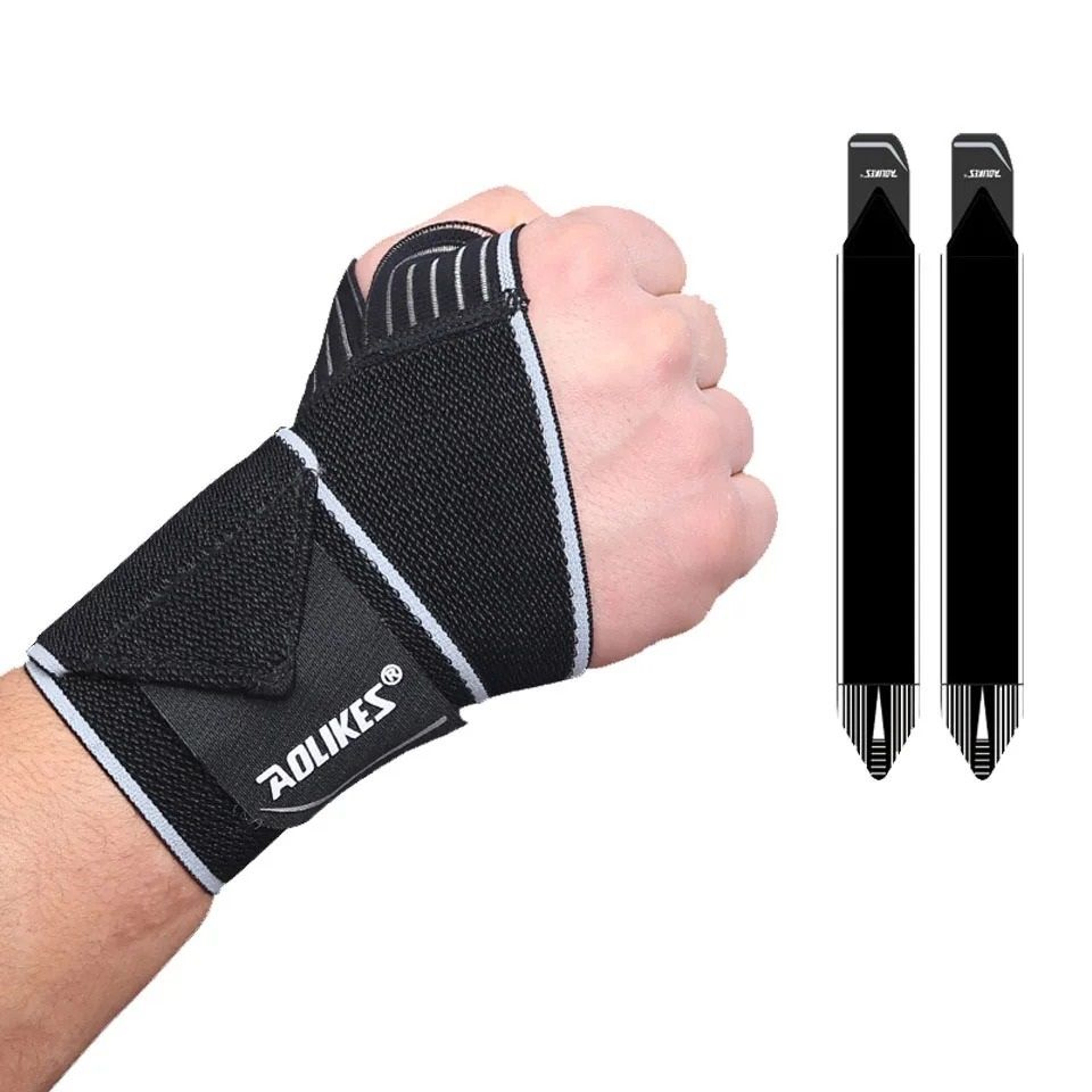 Elastic Bandage Gym Wrist Support Straps 7
