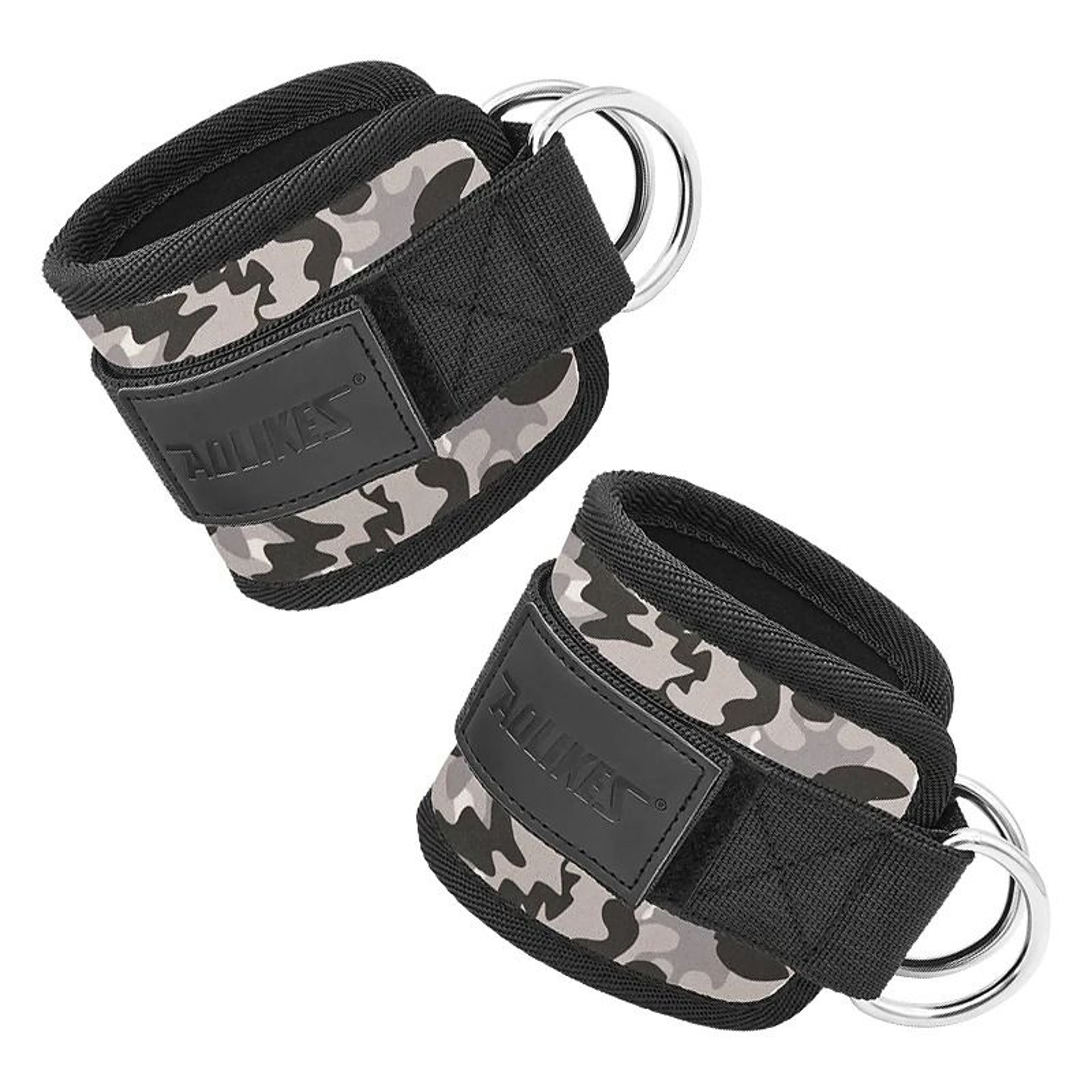 Double DRing Cable Ankle Cuffs For Gym Workouts 12