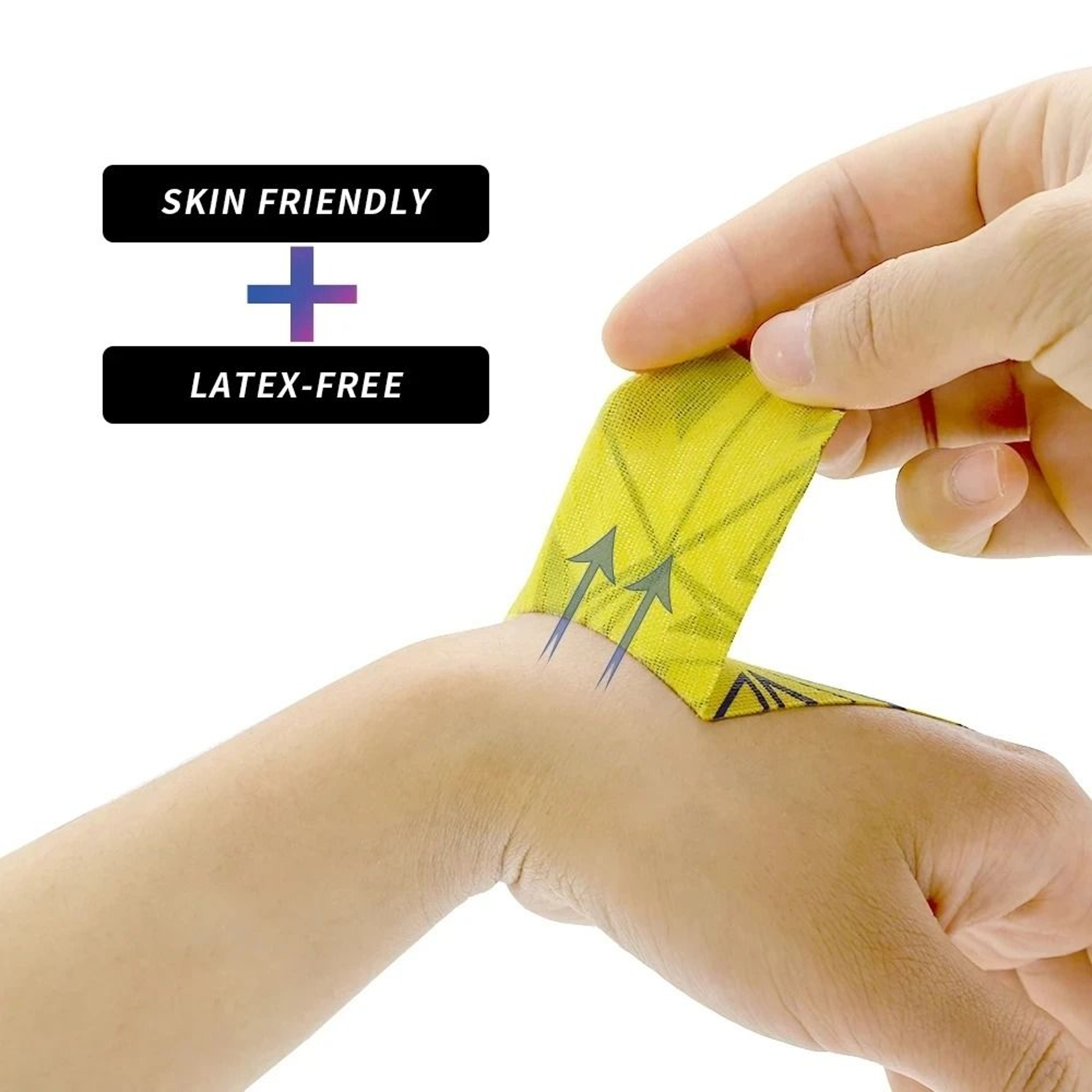 Waterproof Printed Cotton Kinesiology Sports Tape 2